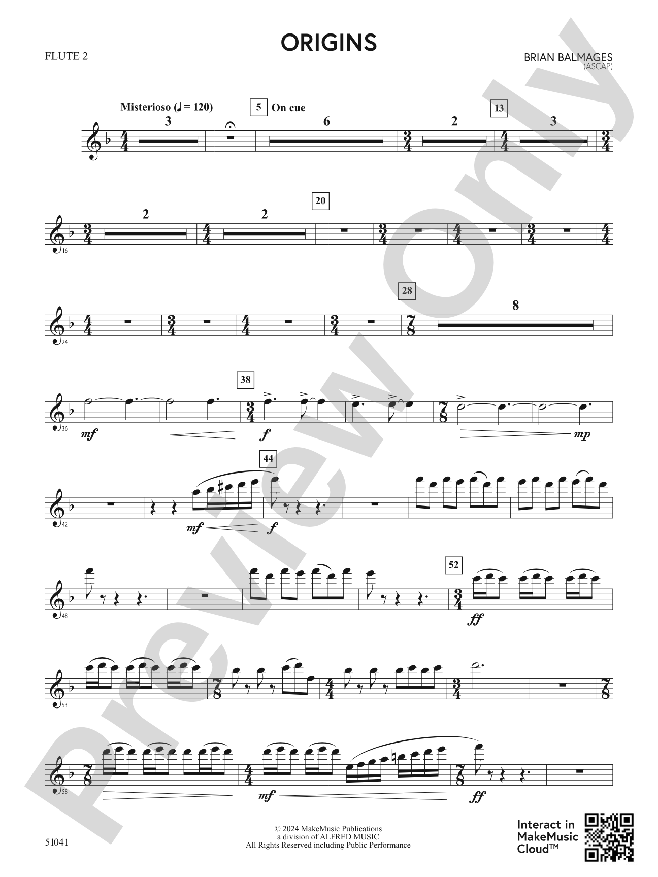 Origins: 2nd Flute