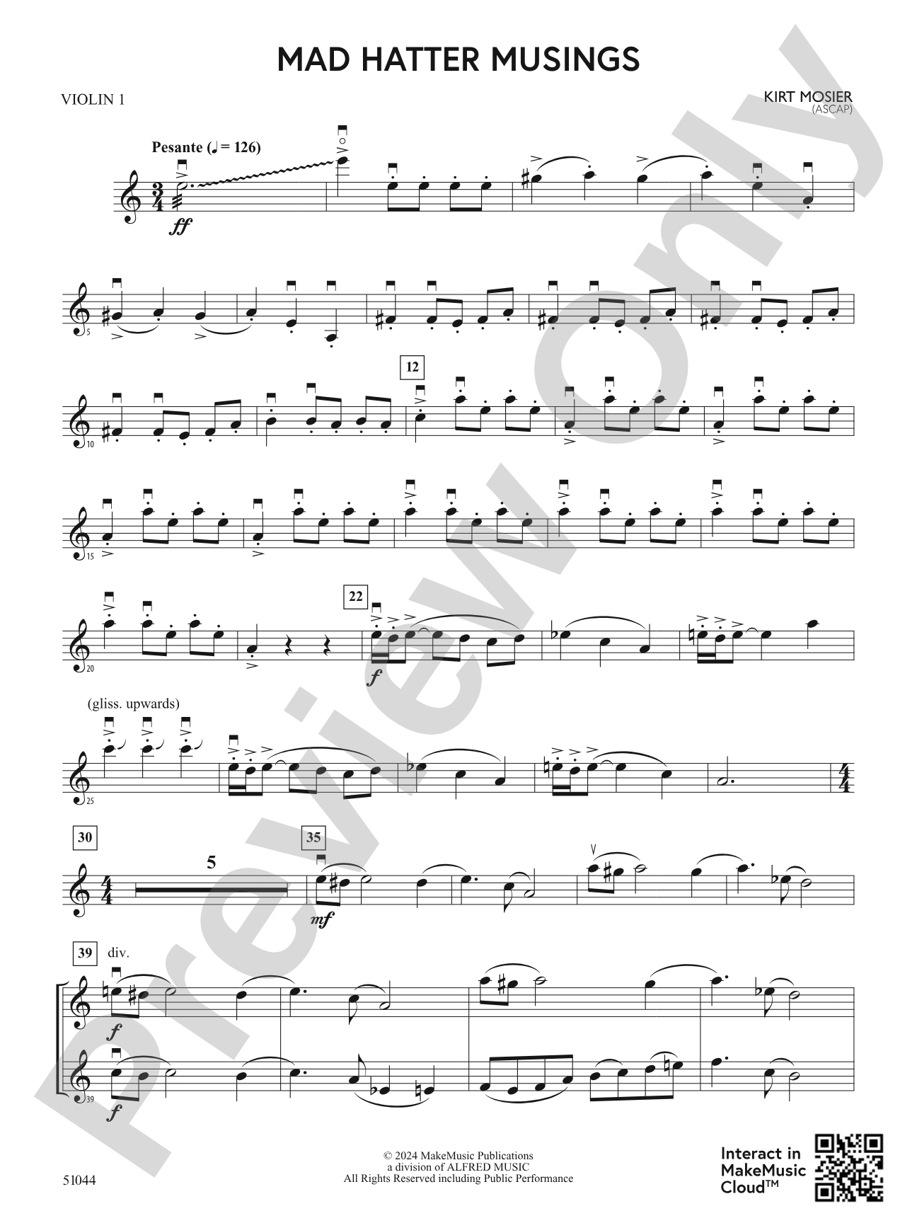 Mad Hatter Musings: 1st Violin