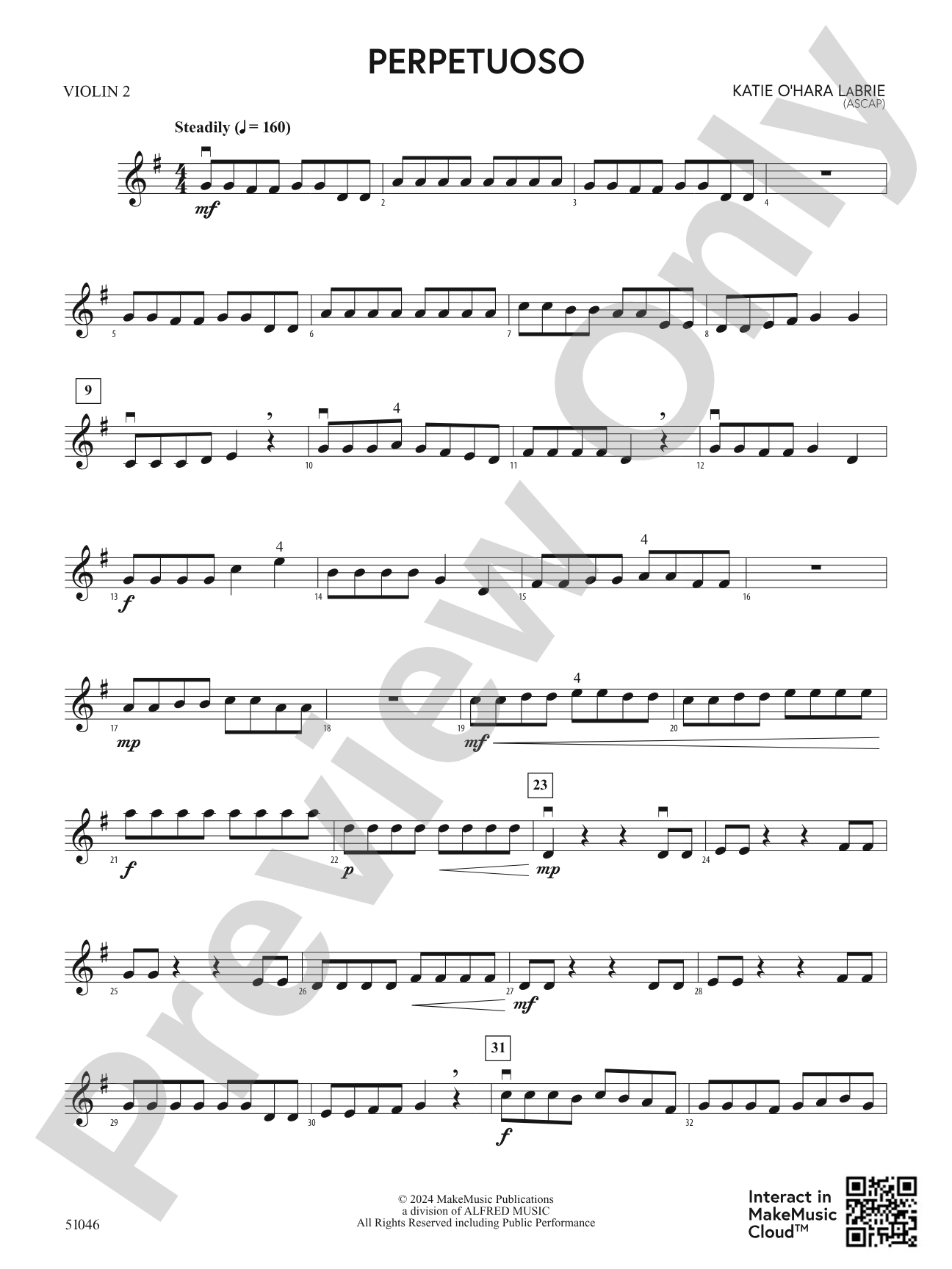Perpetuoso: 2nd Violin