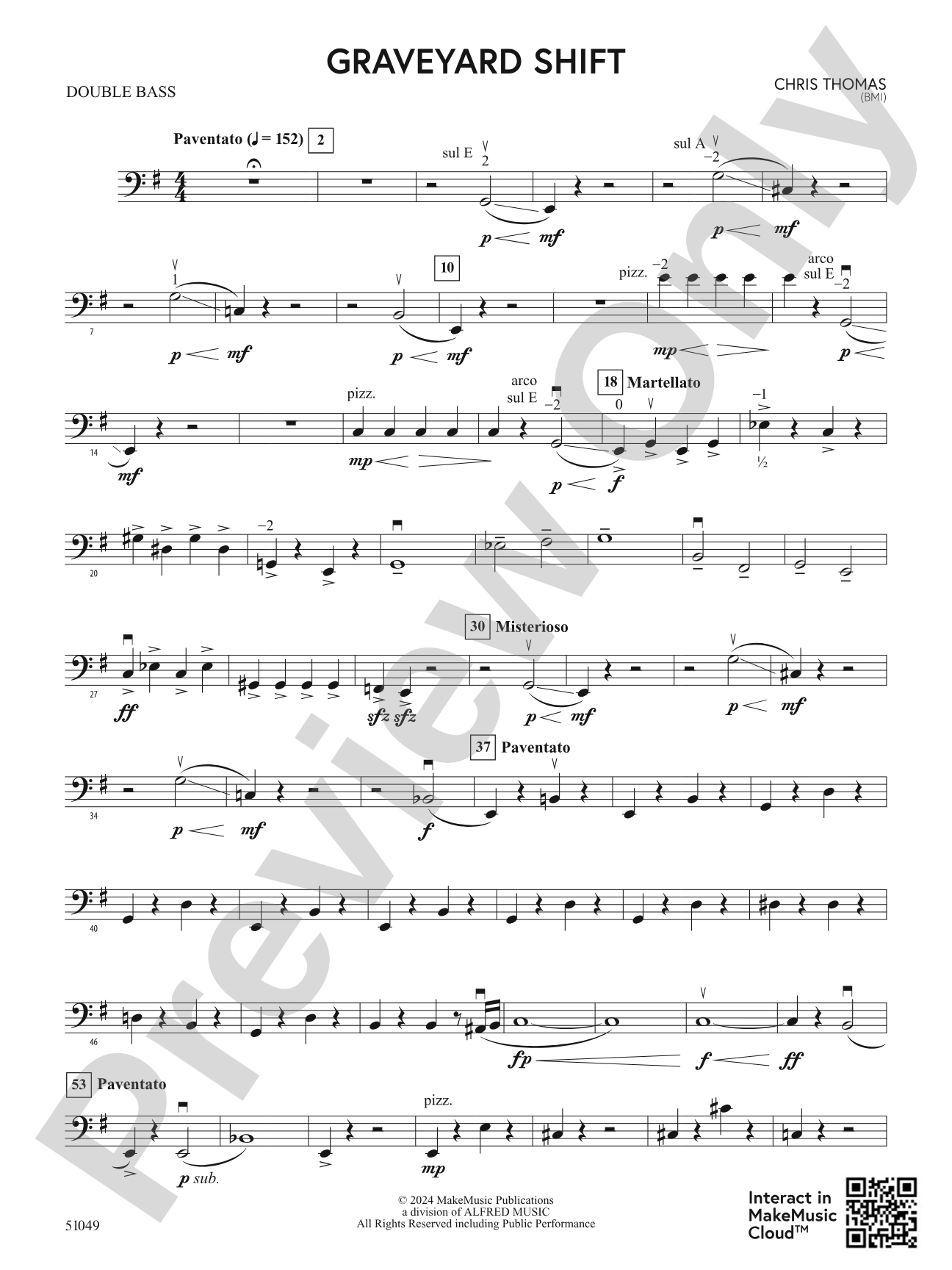 Graveyard Shift: String Bass