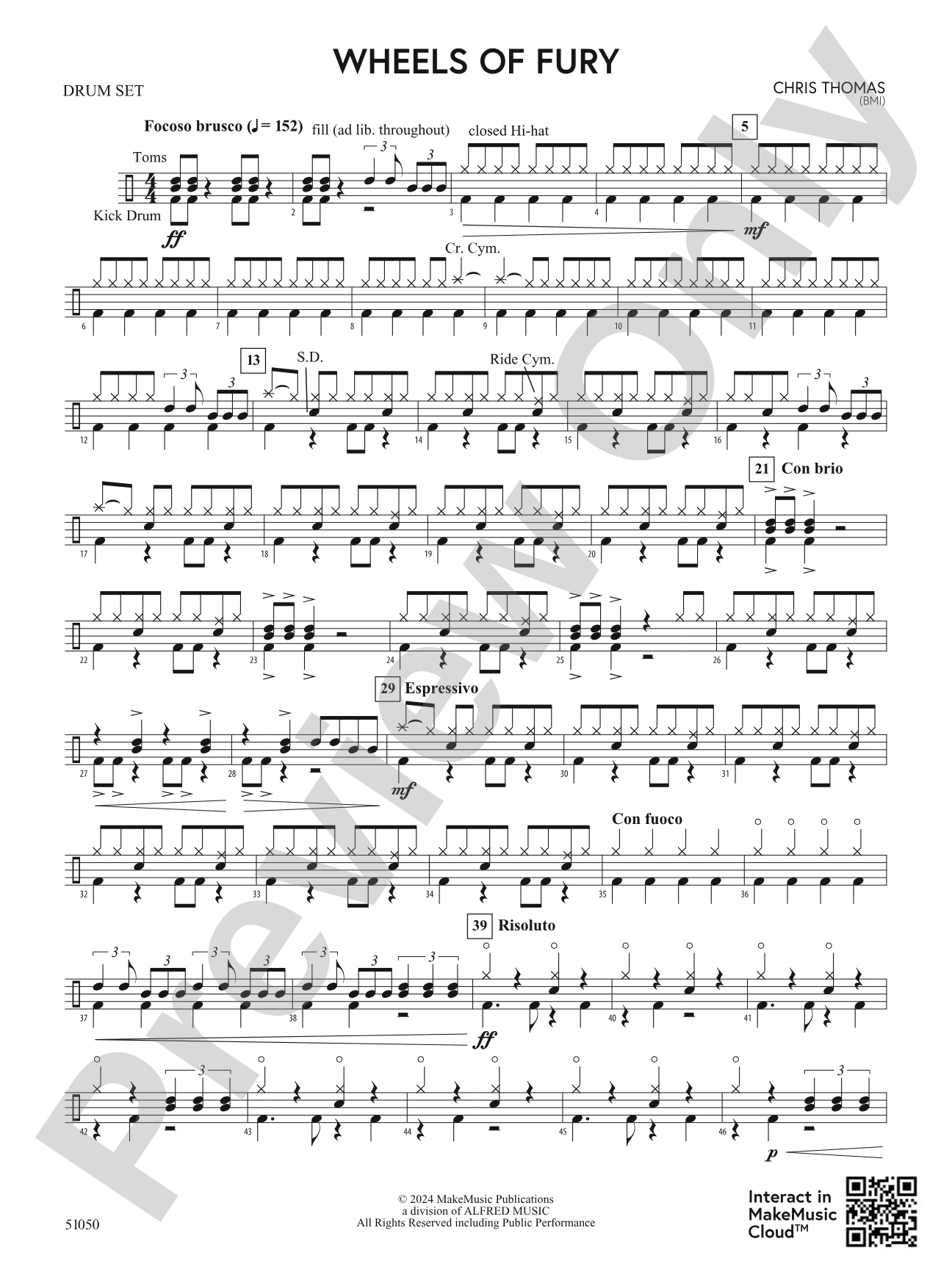 Wheels of Fury: Drumset 1