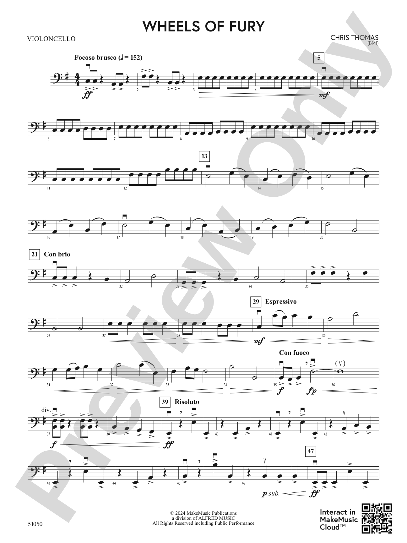 Wheels of Fury: Cello