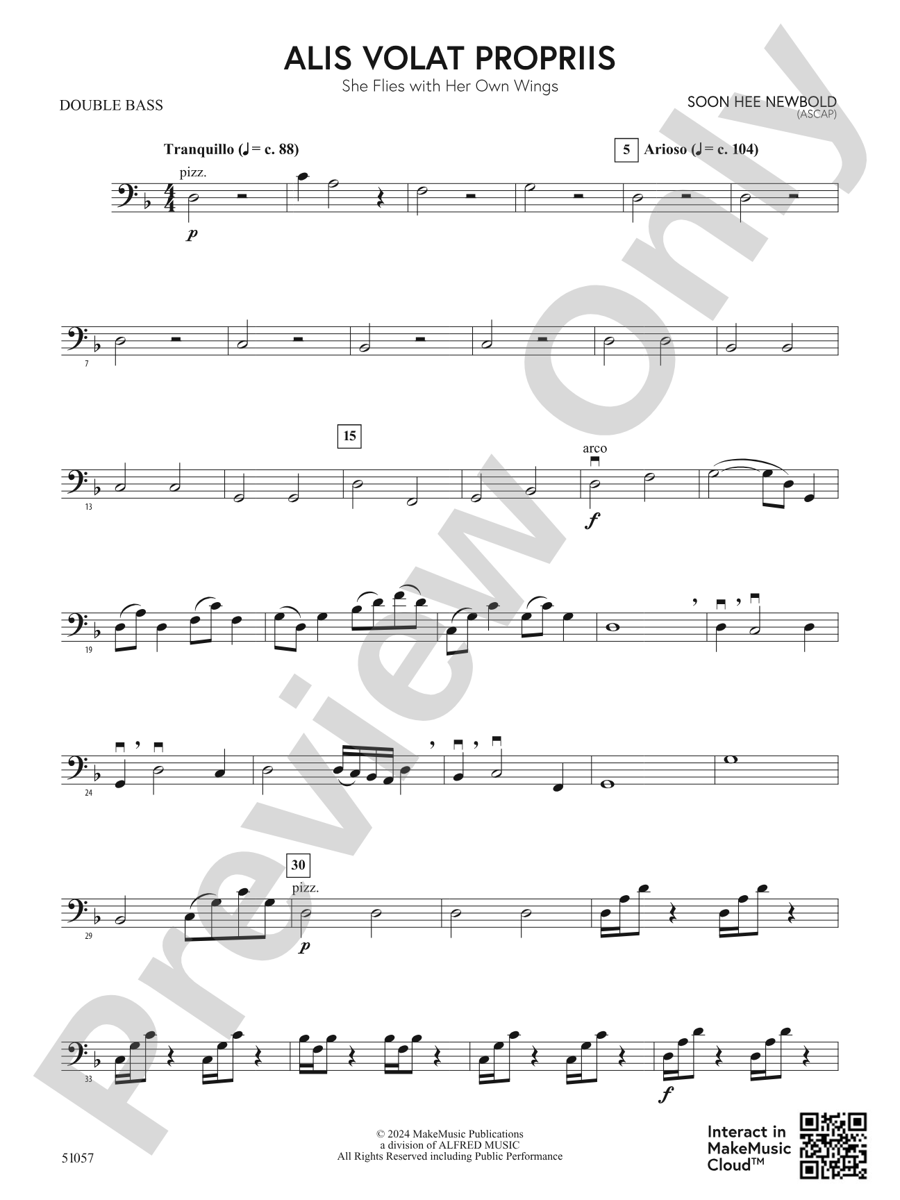 Alis Volat Propriis: String Bass