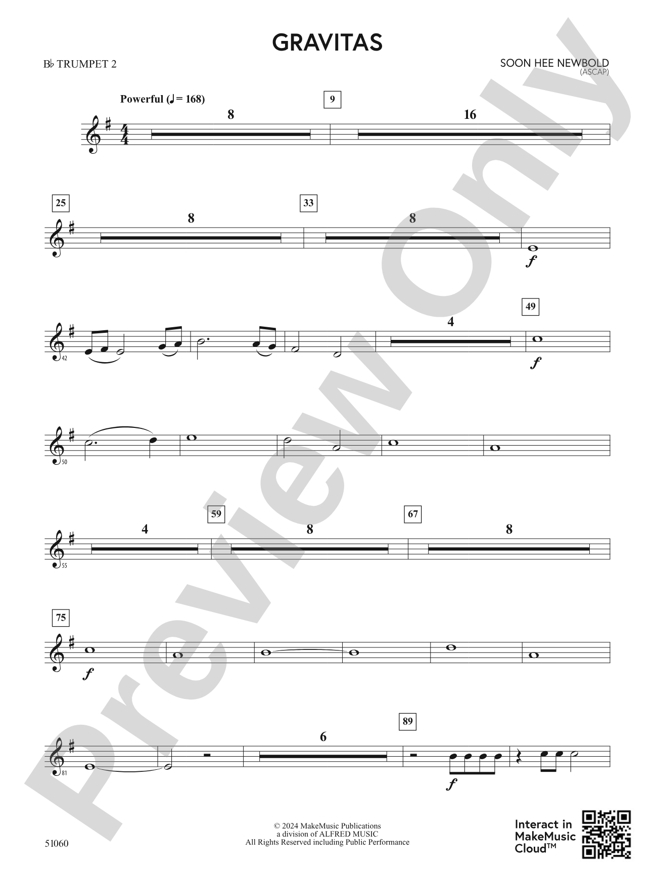 Gravitas: 2nd B-flat Trumpet