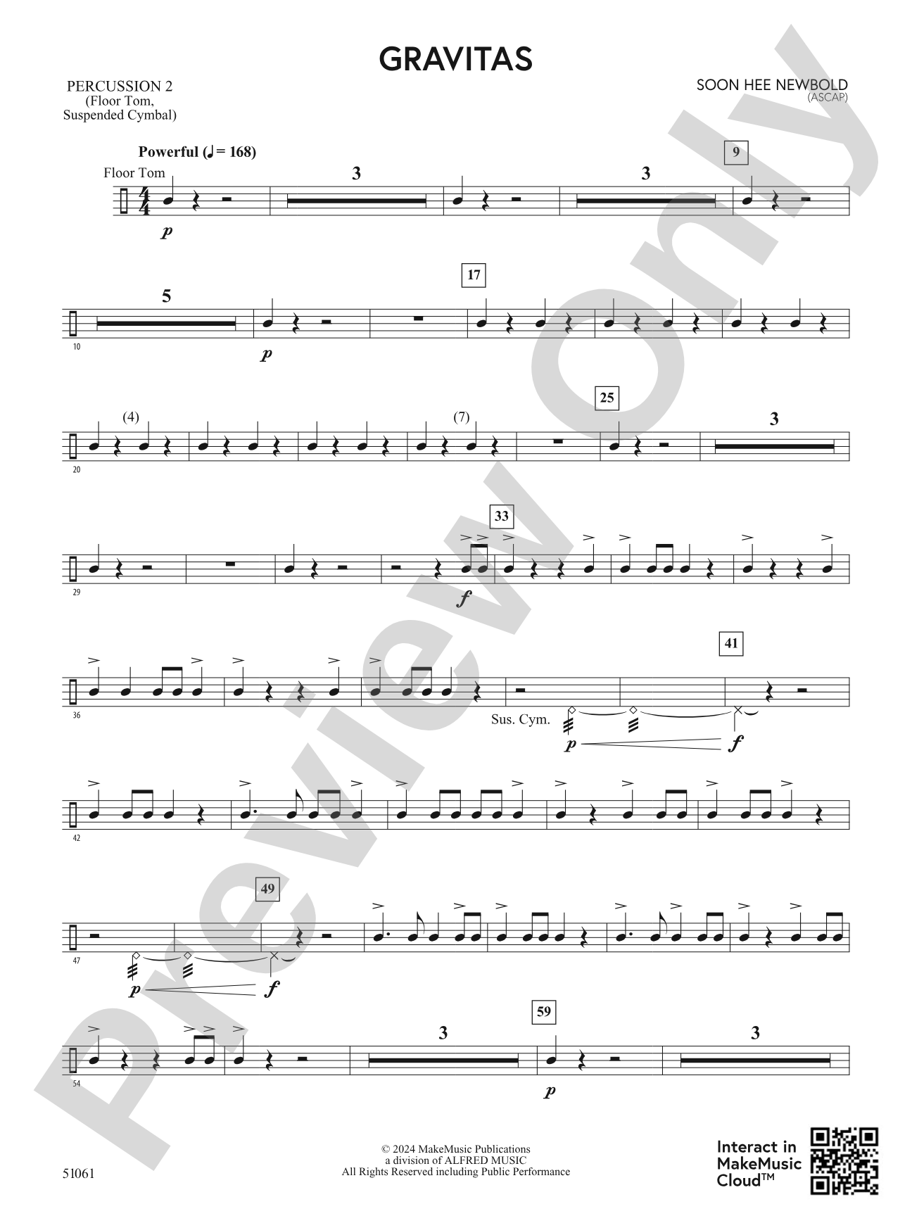 Gravitas: 2nd Percussion