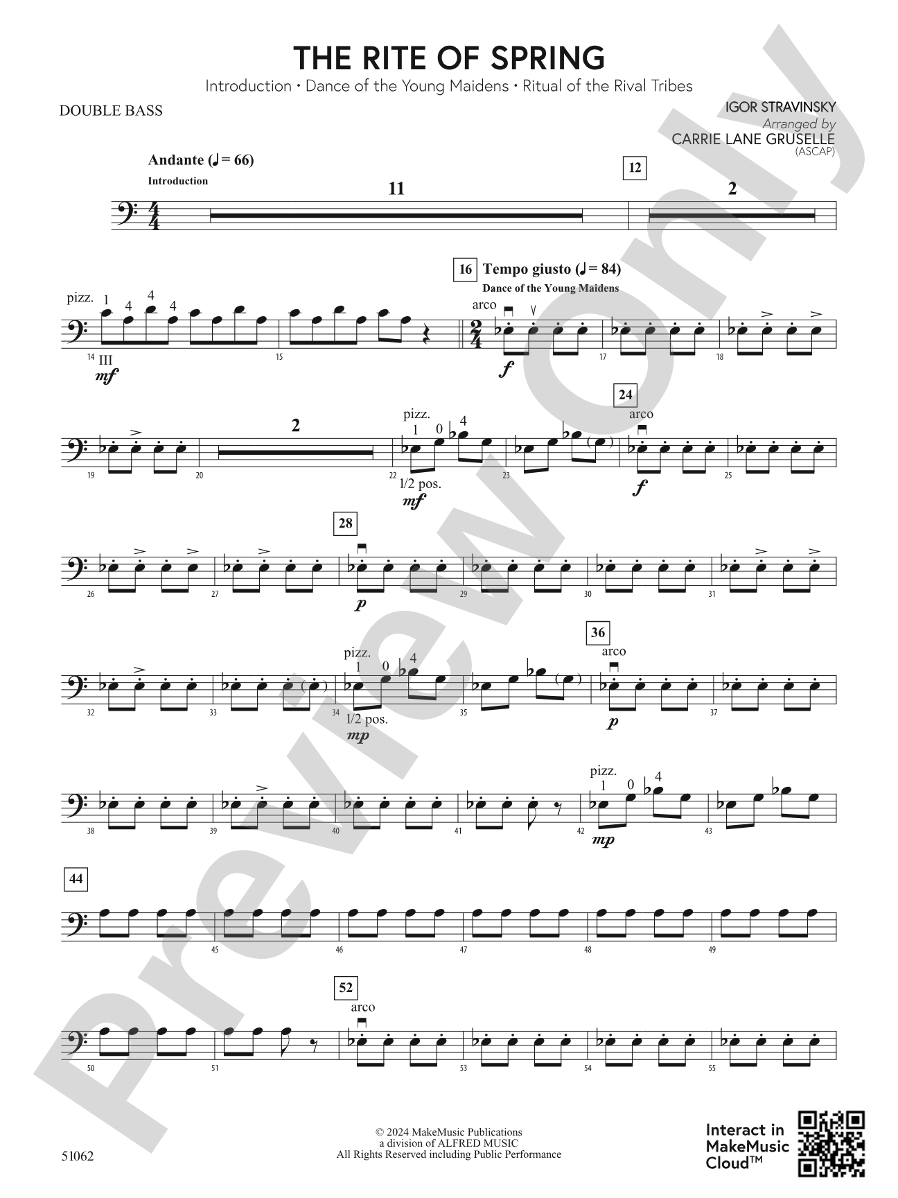 The Rite of Spring: String Bass