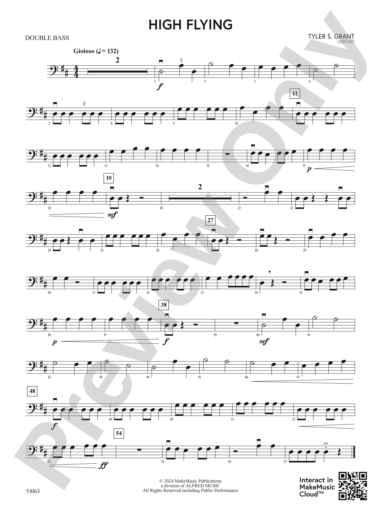 High Flying: String Bass