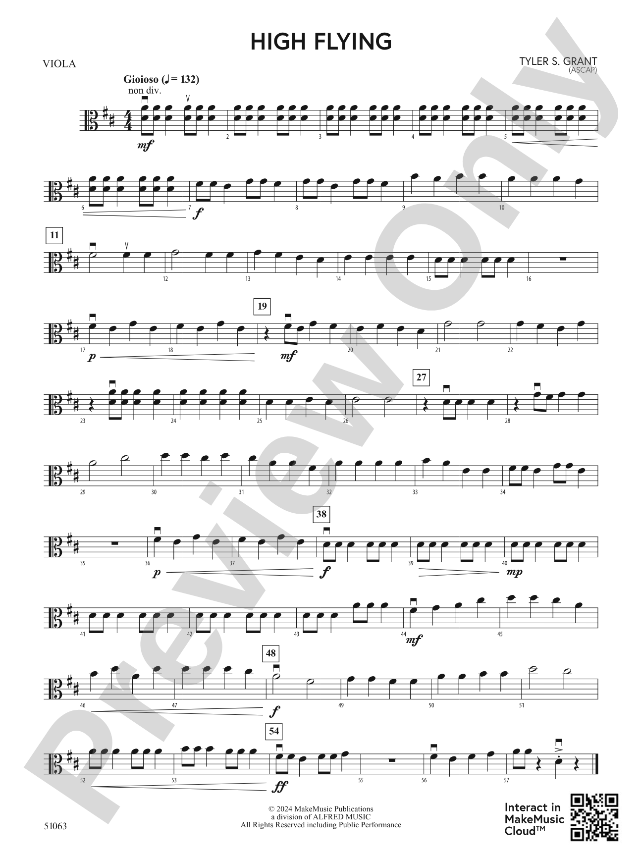 High Flying: Viola