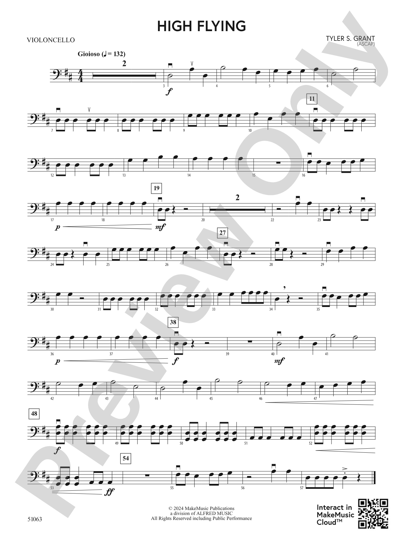 High Flying: Cello