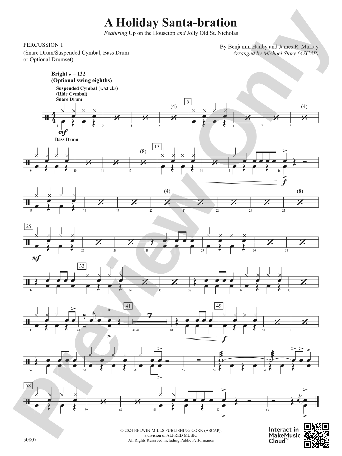 A Holiday Santa-bration: 1st Percussion