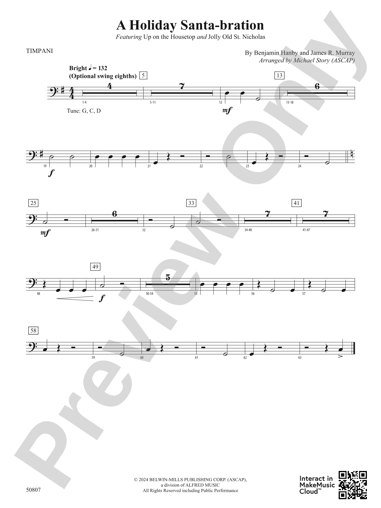 A Holiday Santa-bration: Timpani
