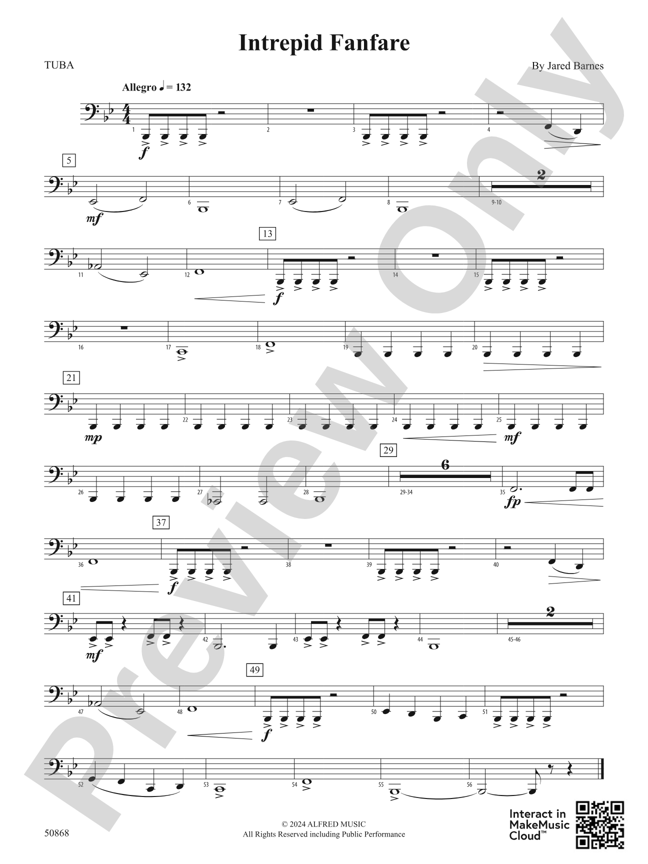 Intrepid Fanfare: Tuba
