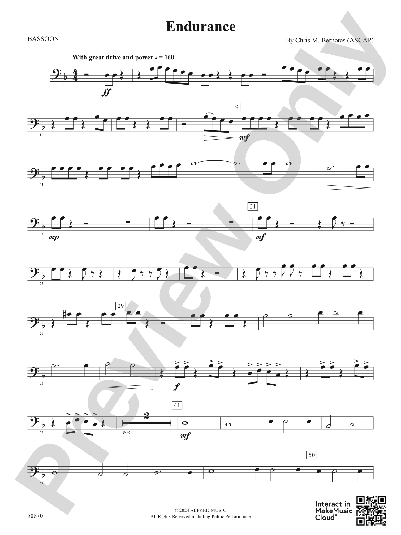 Endurance: Bassoon