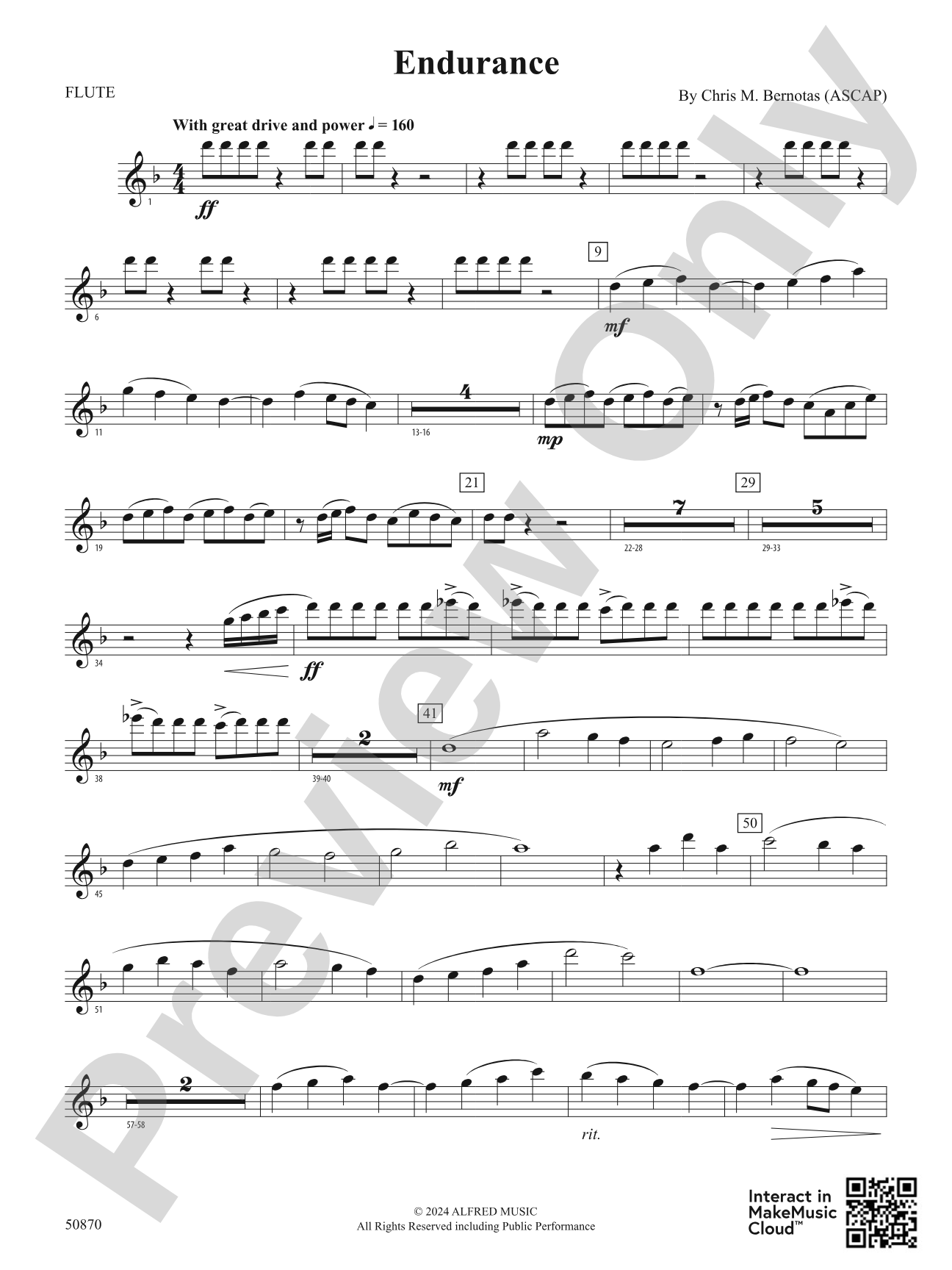 Endurance: Flute