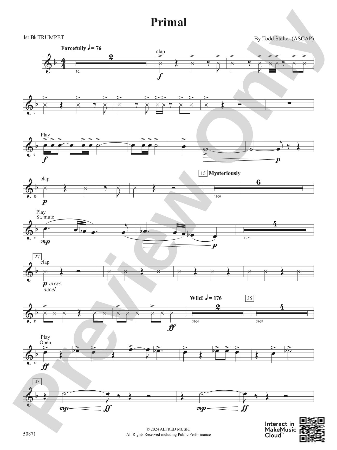 Primal: 1st B-flat Trumpet