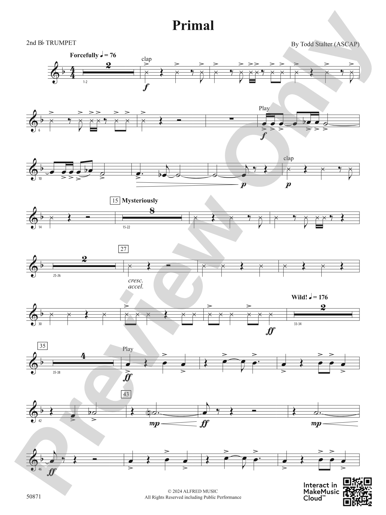 Primal: 2nd B-flat Trumpet