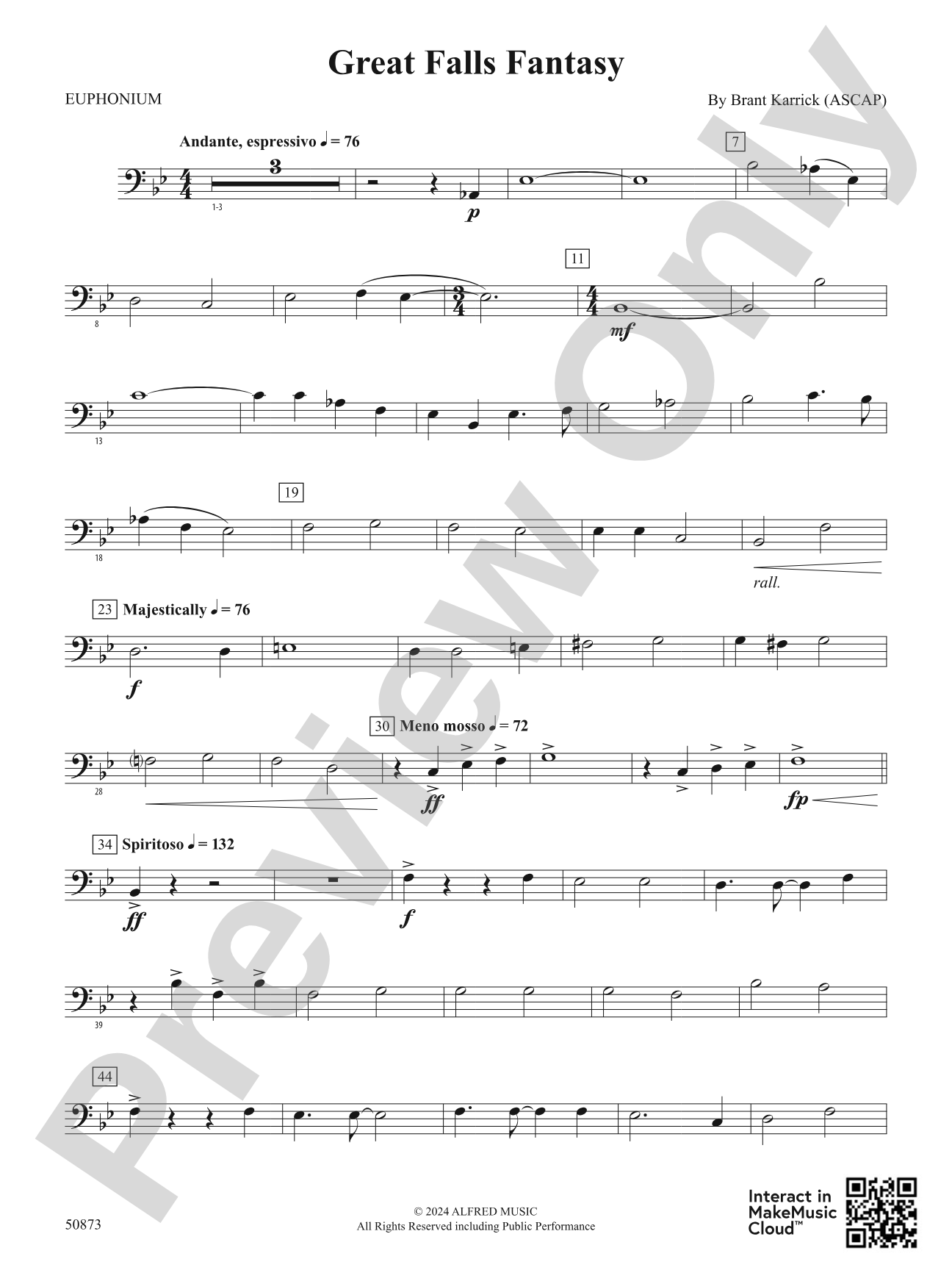 Great Falls Fantasy: Baritone B.C.