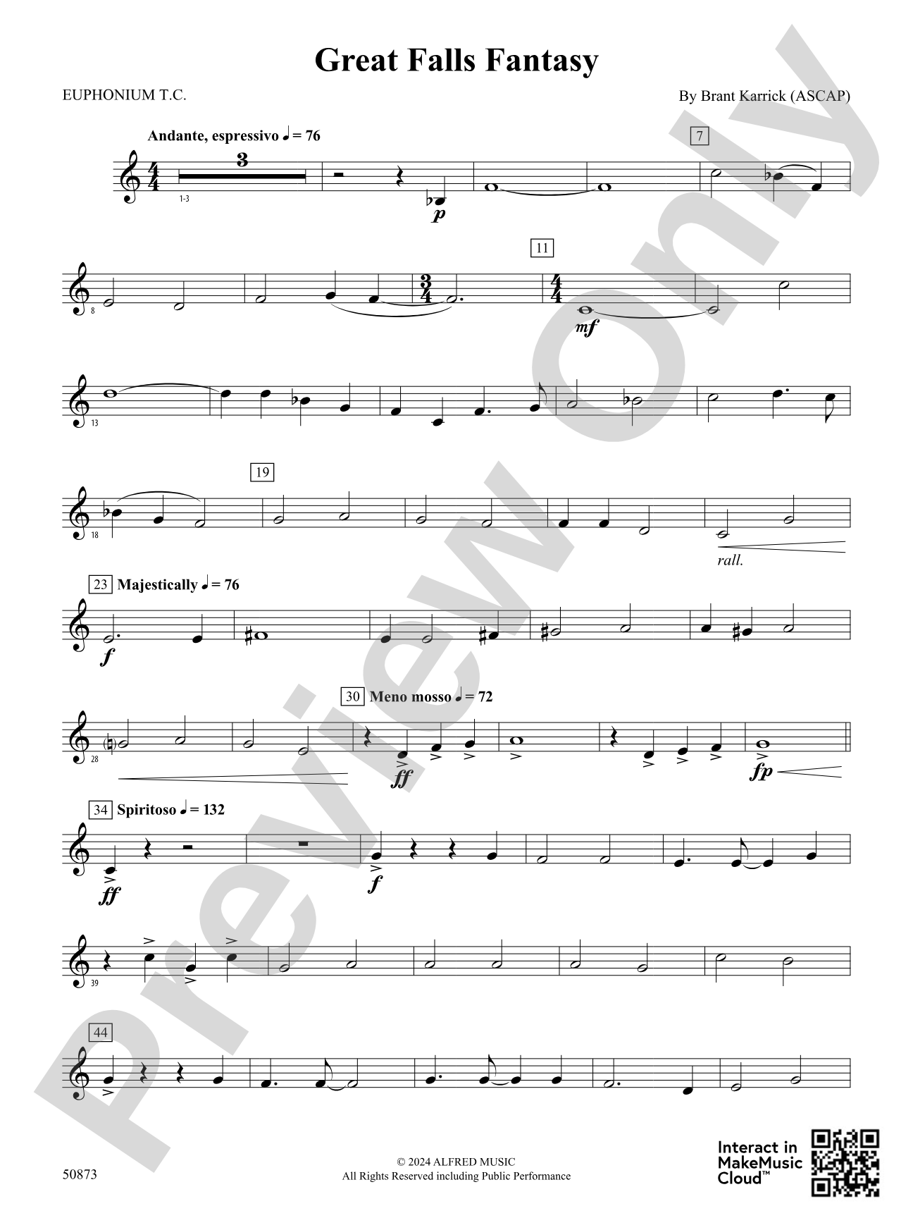 Great Falls Fantasy: Baritone T.C.