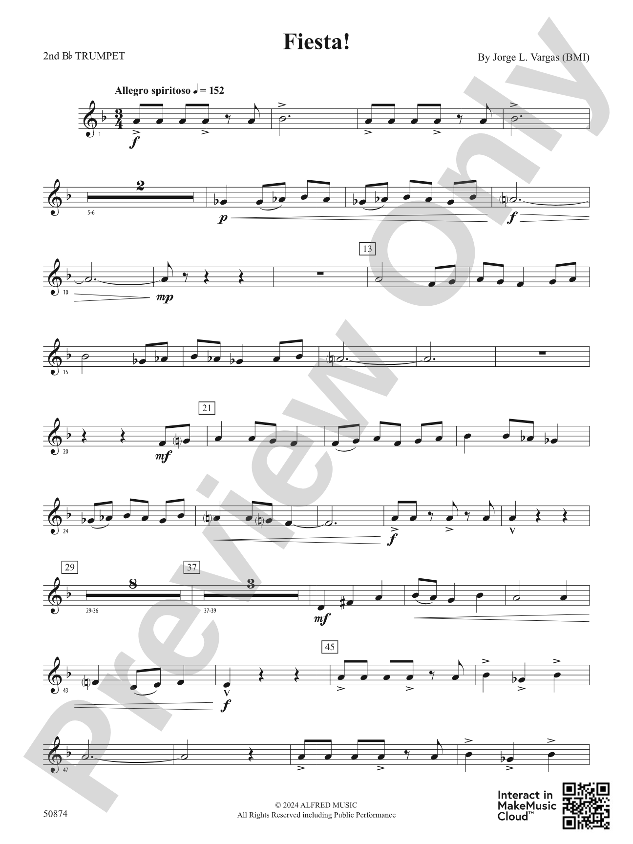 Fiesta!: 2nd B-flat Trumpet