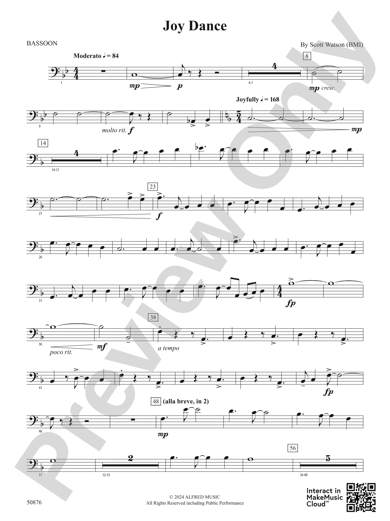 Joy Dance: Bassoon