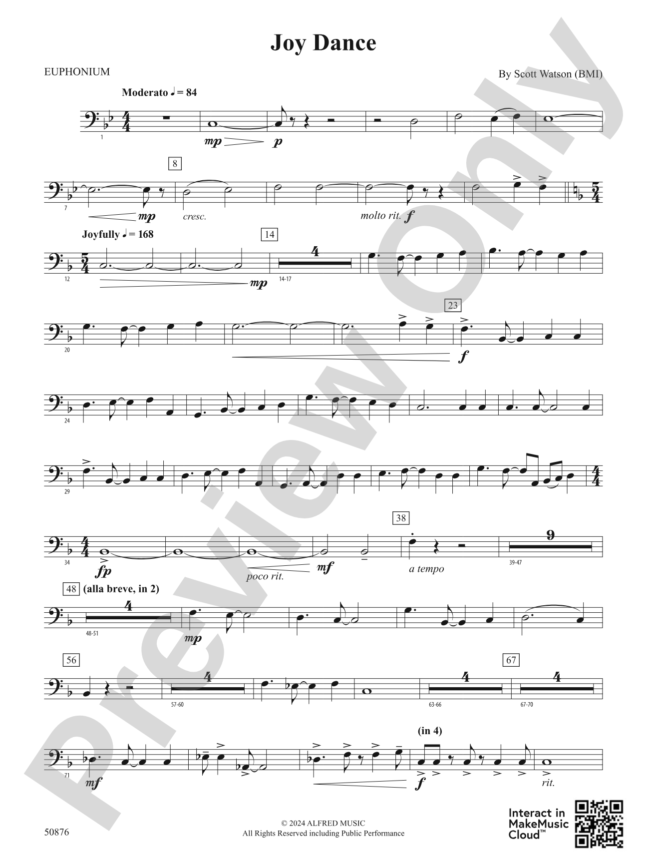 Joy Dance: Baritone B.C.