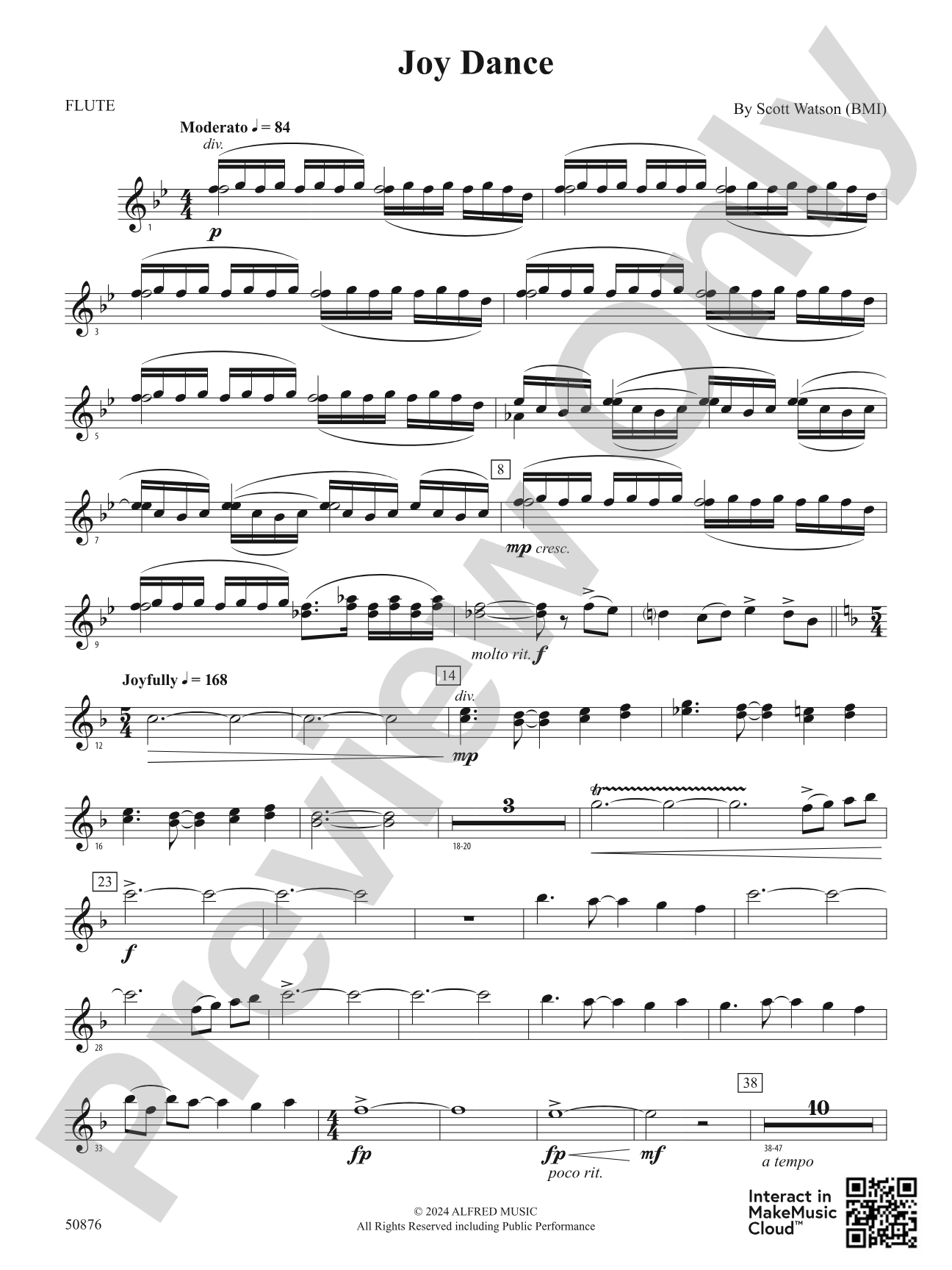 Joy Dance: Flute