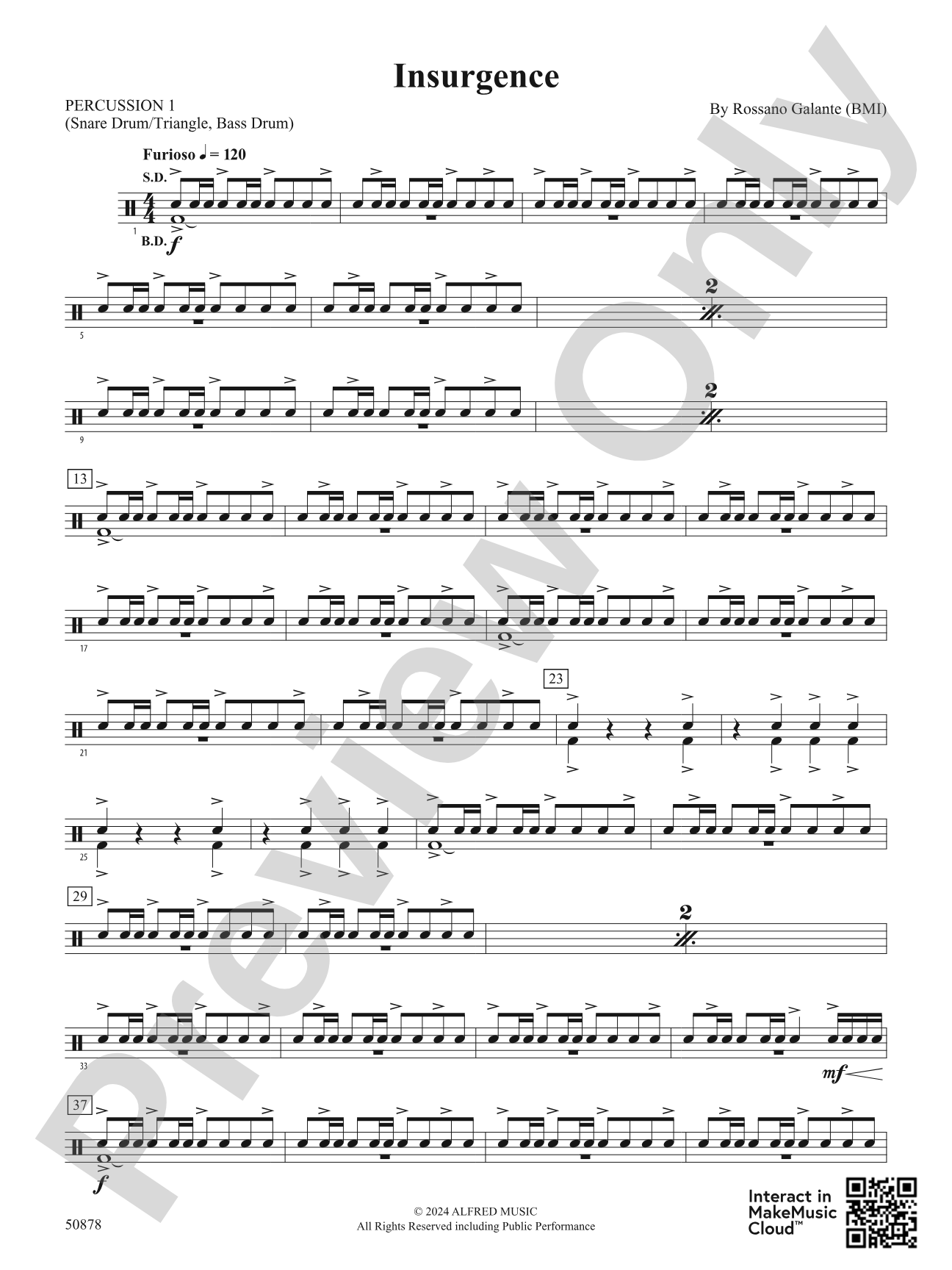 Insurgence: 1st Percussion