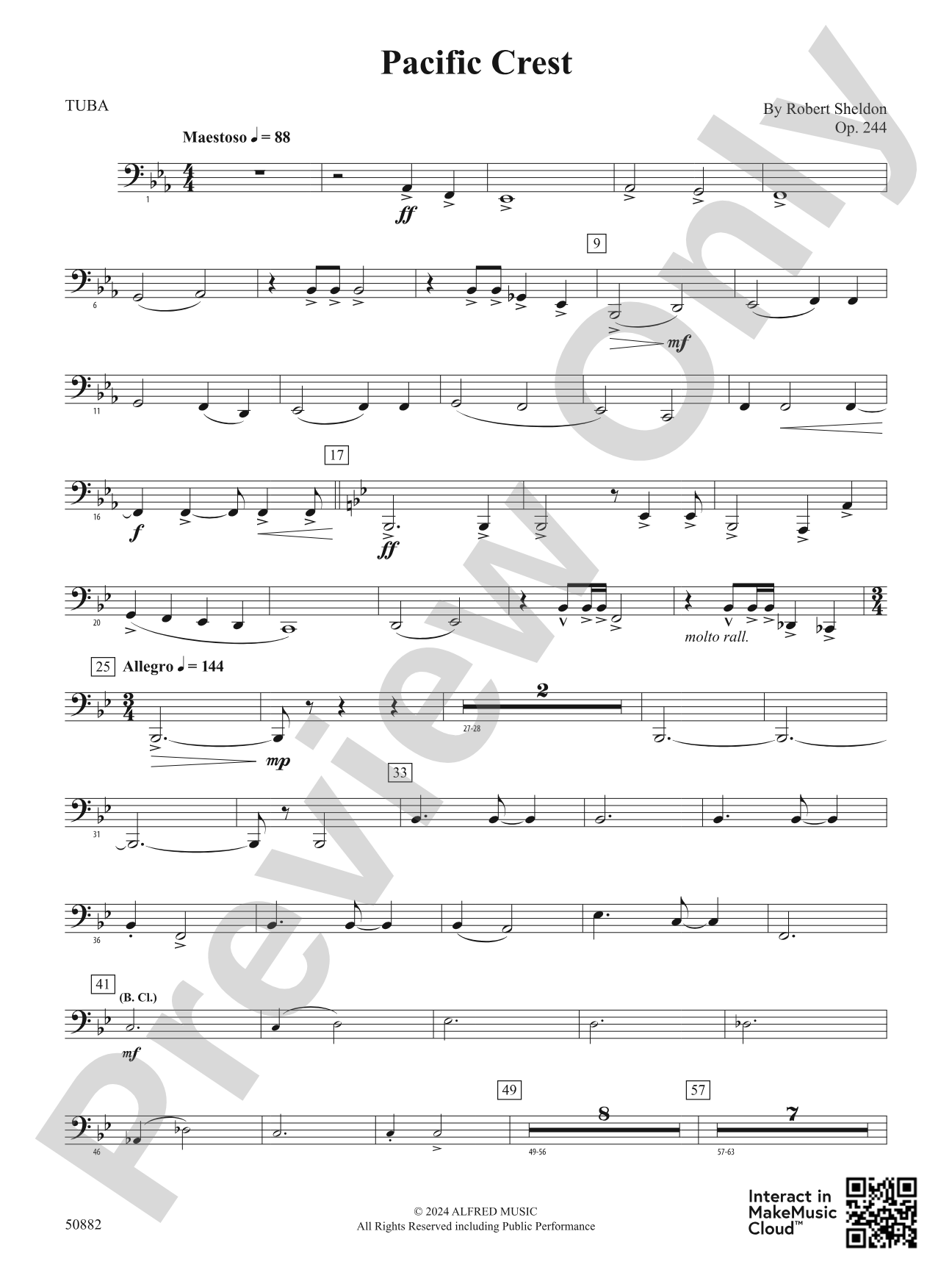 Pacific Crest: Tuba