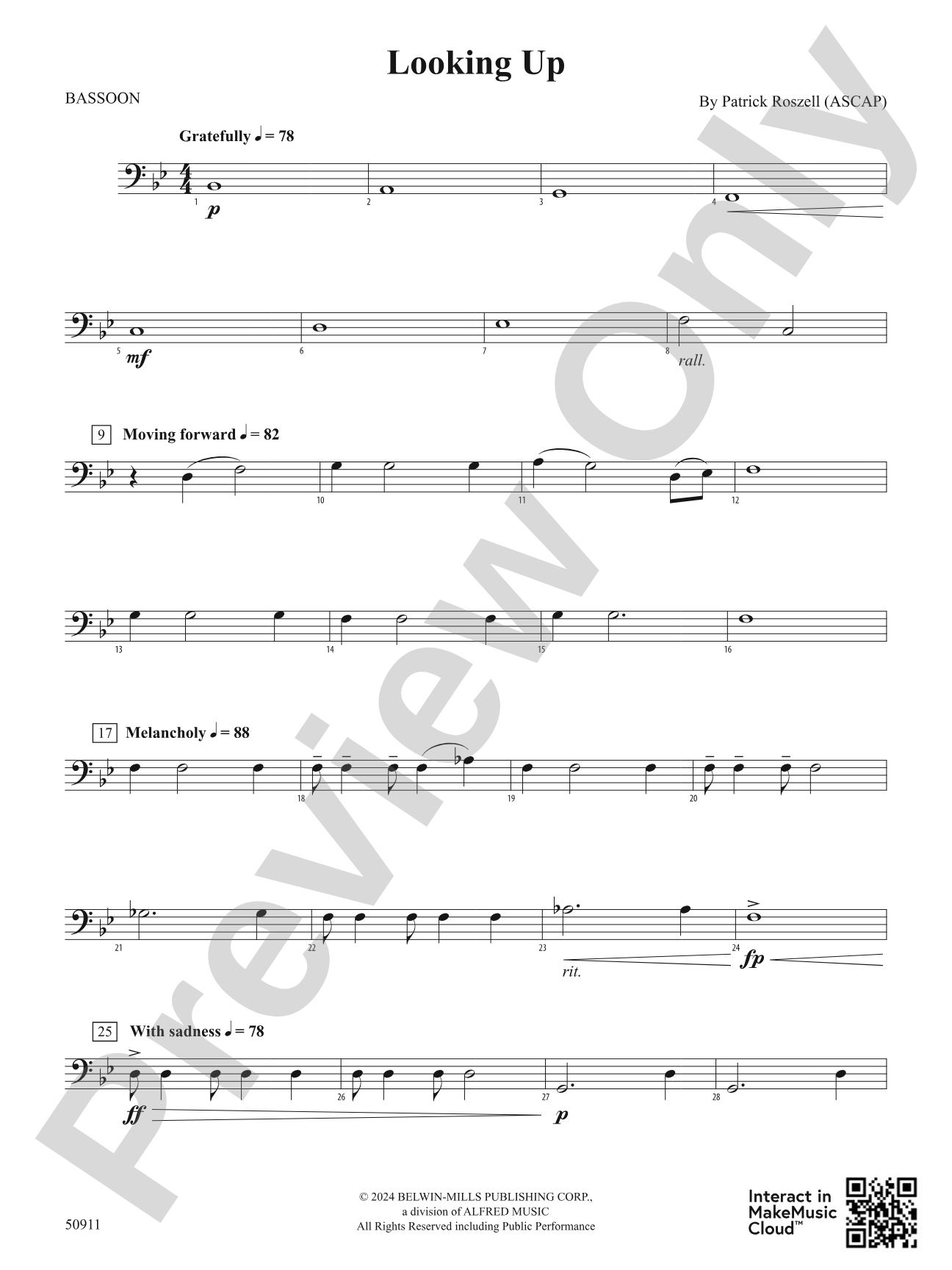 Looking Up: Bassoon
