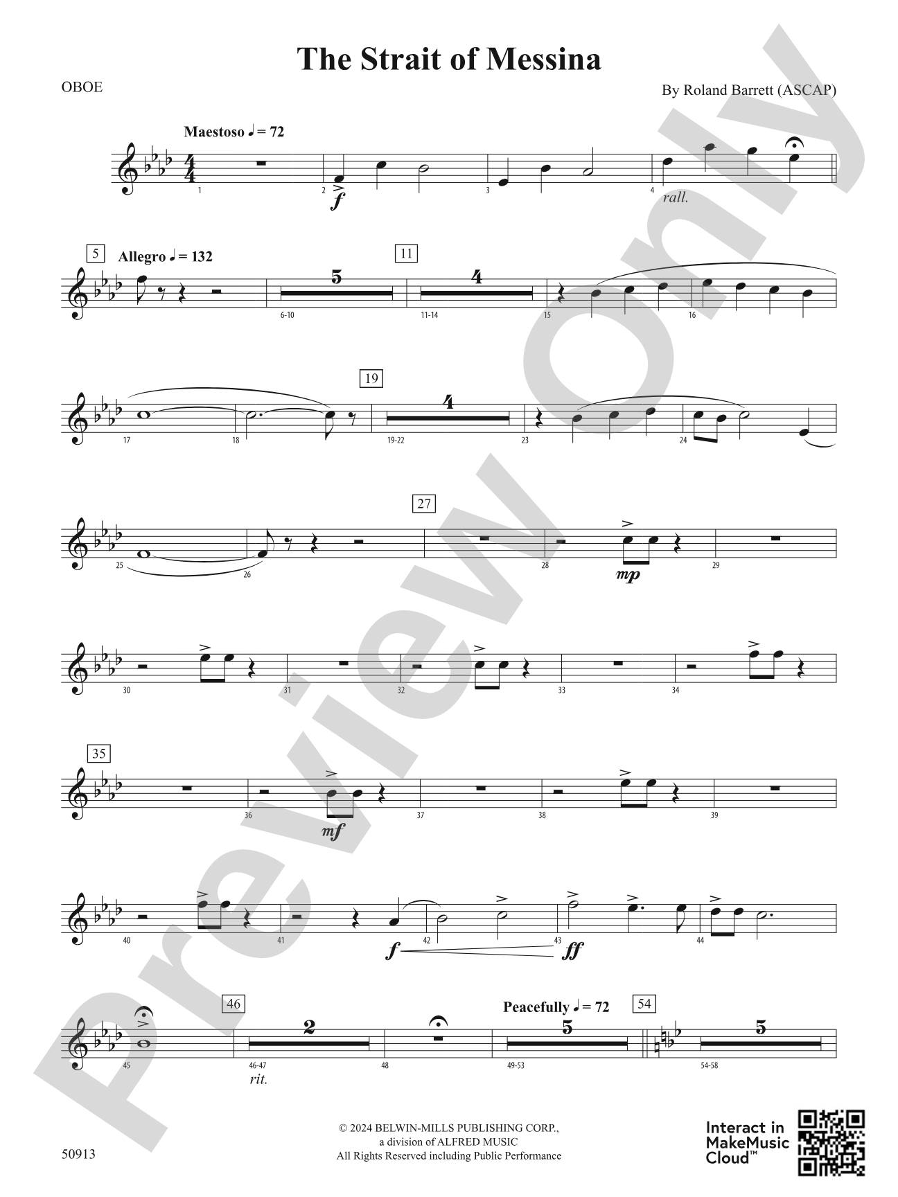 The Strait of Messina: Oboe