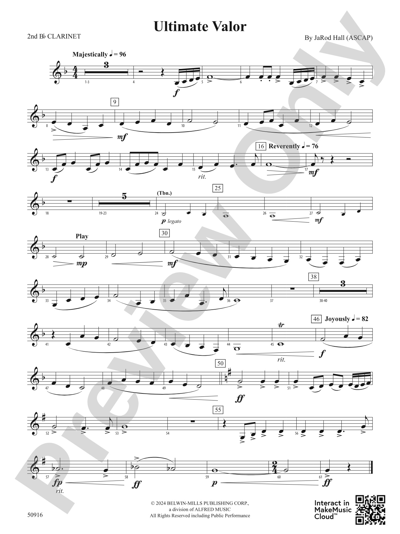 Ultimate Valor: 2nd B-flat Clarinet