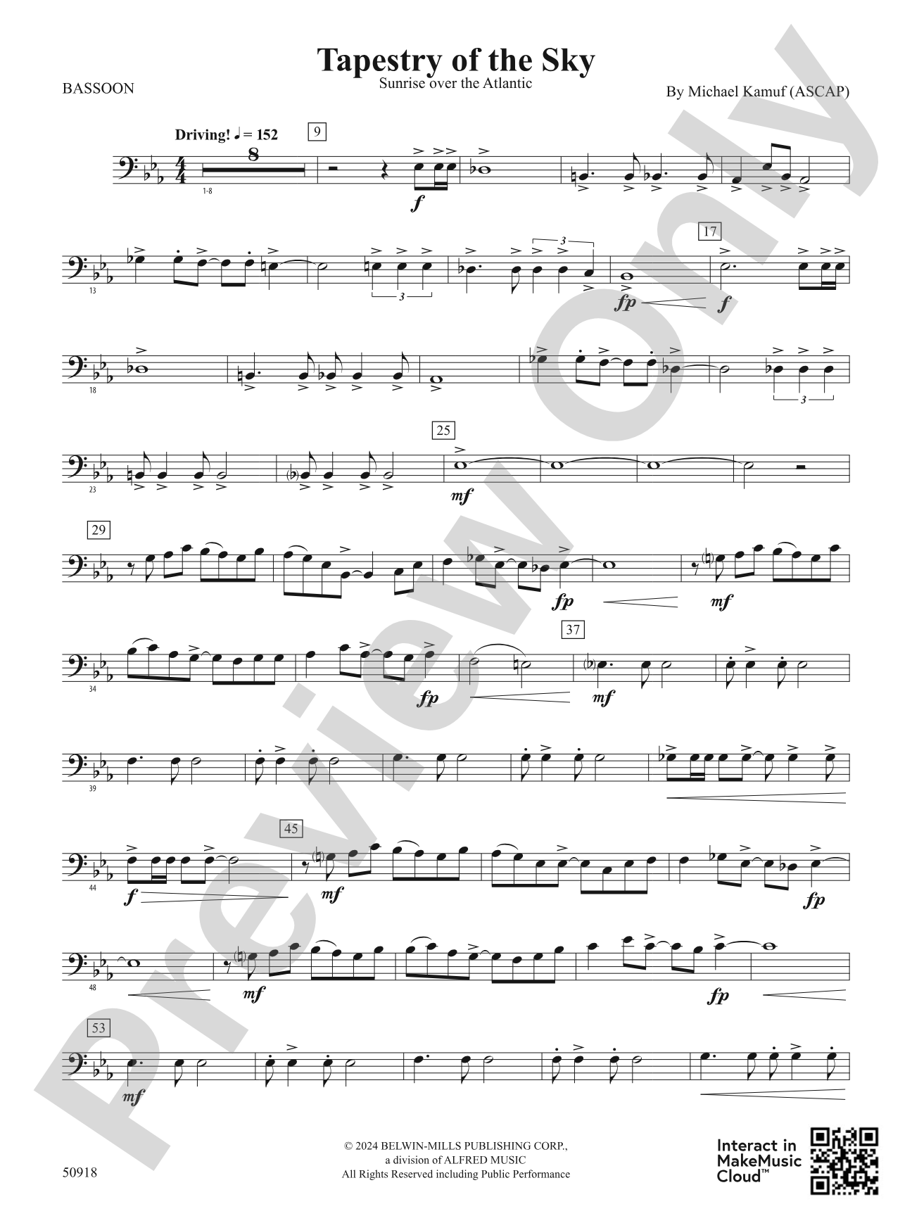 Tapestry of the Sky: Bassoon