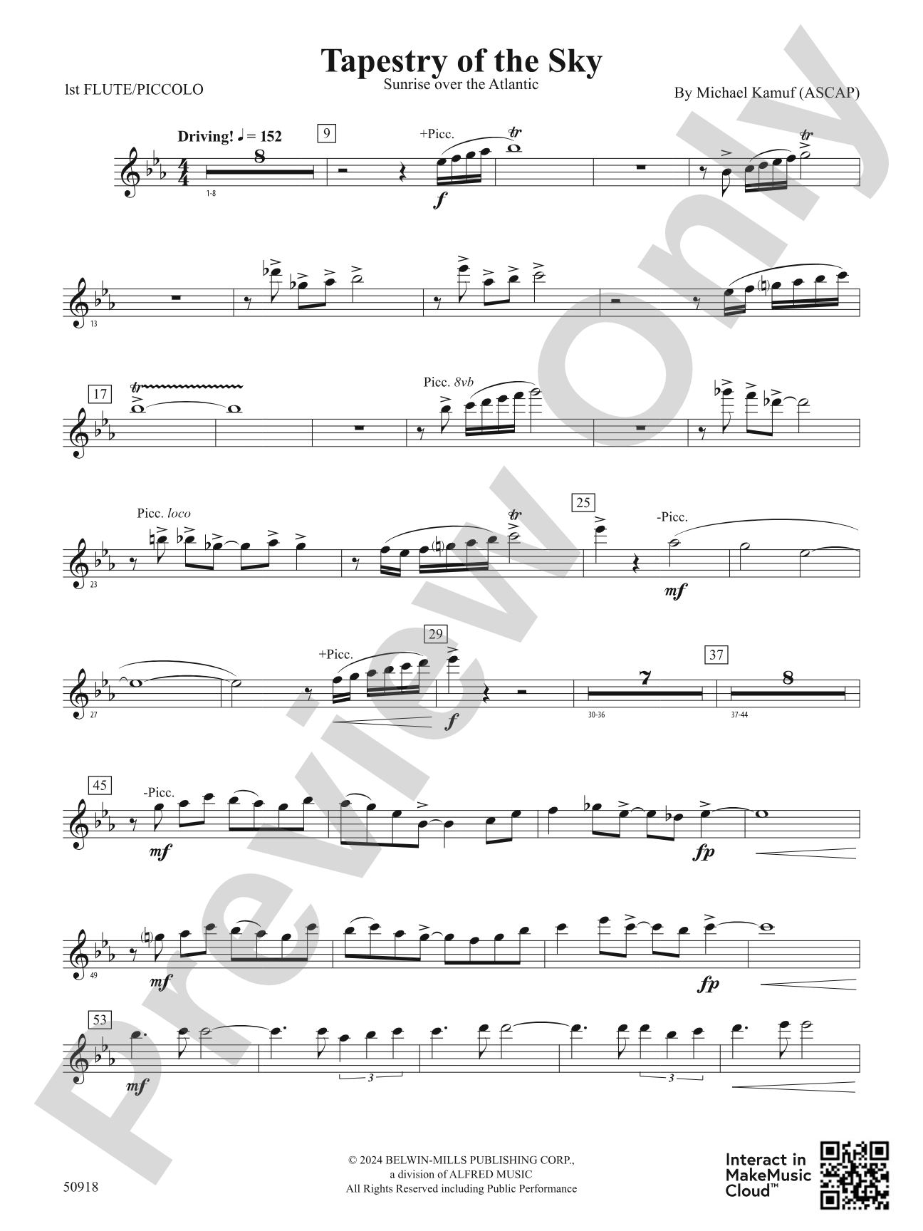 Tapestry of the Sky: Flute
