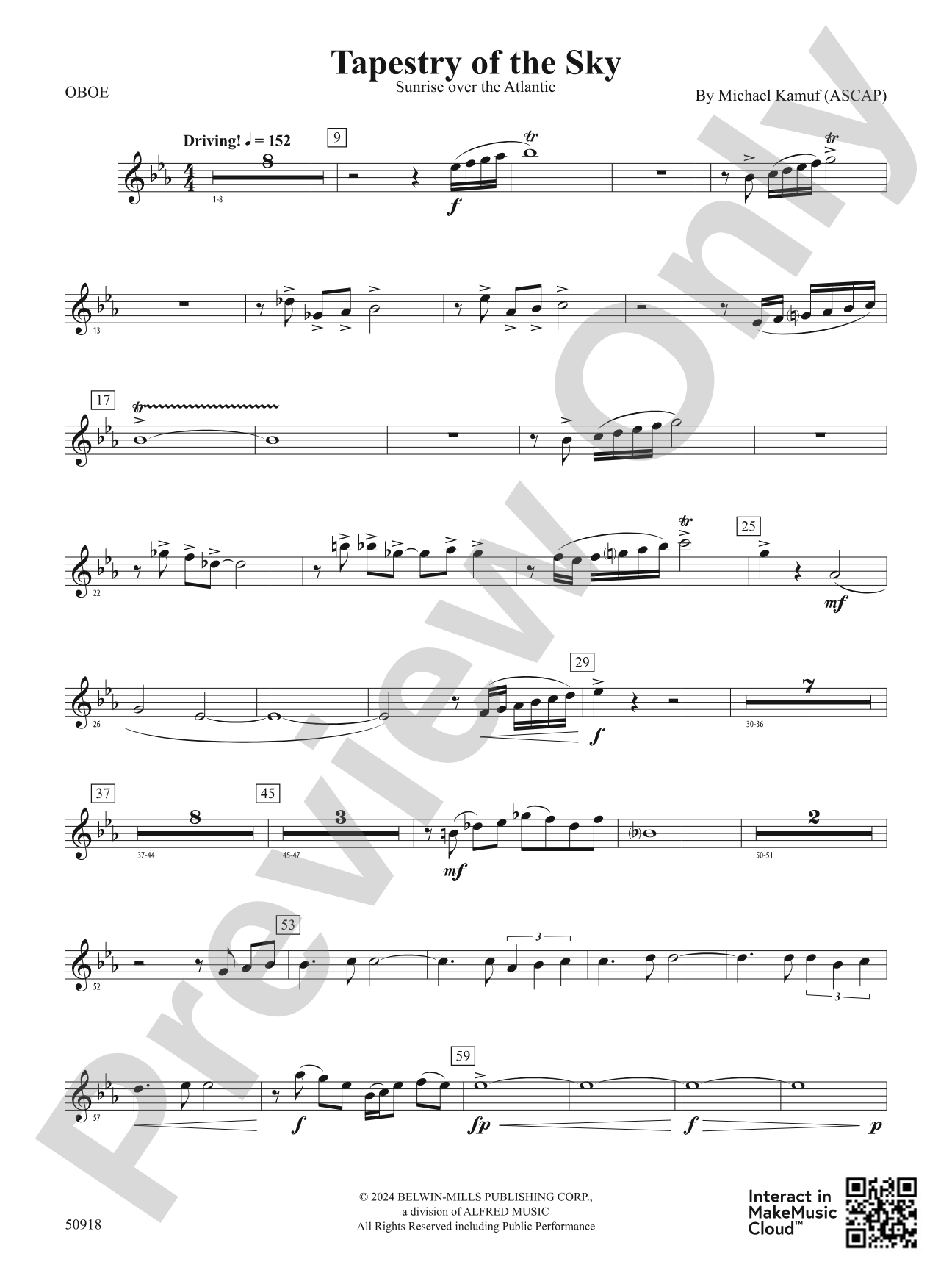 Tapestry of the Sky: Oboe