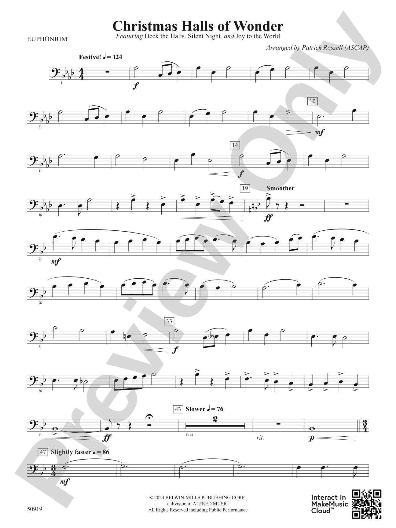 Christmas Halls of Wonder: Baritone B.C.