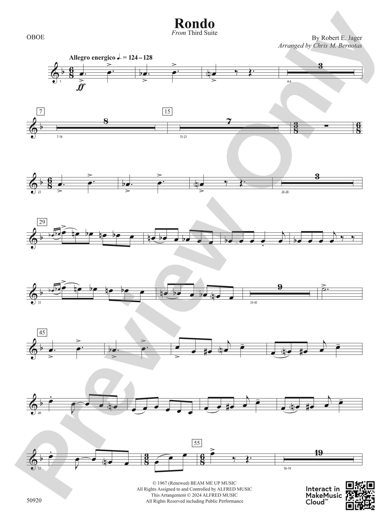 Rondo: Oboe