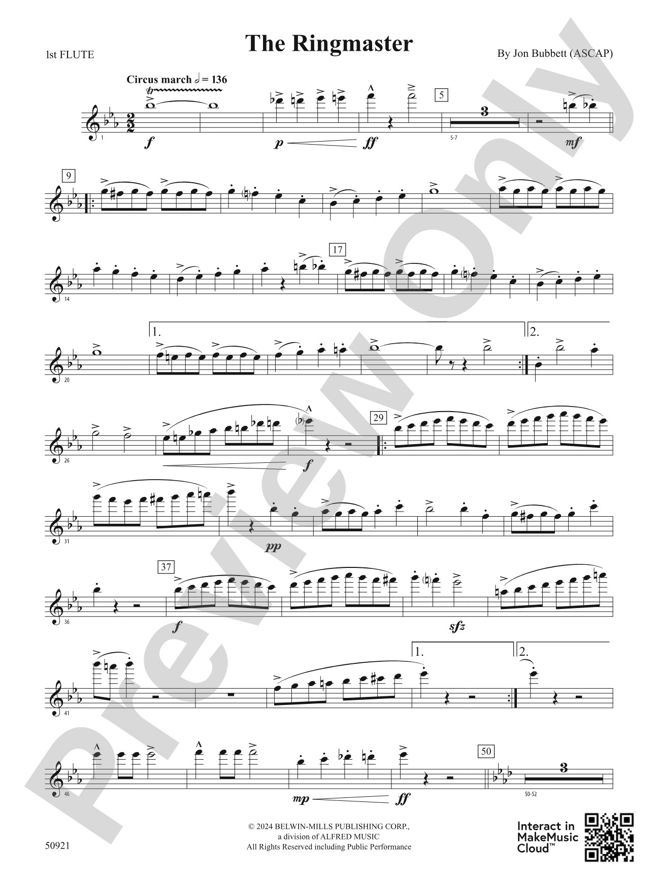 The Ringmaster: Flute