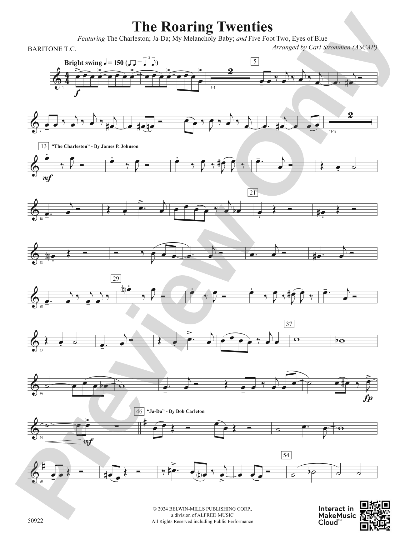 The Roaring Twenties: Baritone T.C.