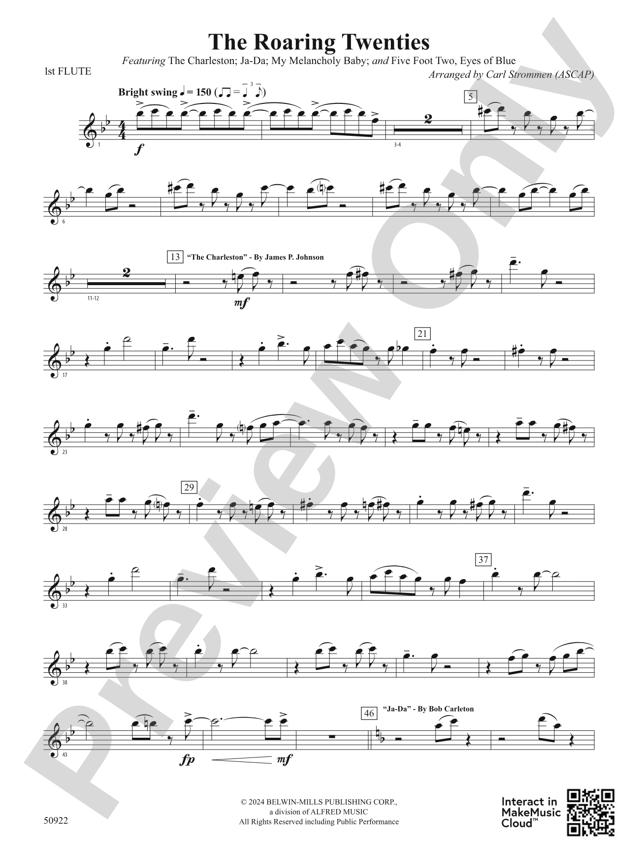 The Roaring Twenties: Flute