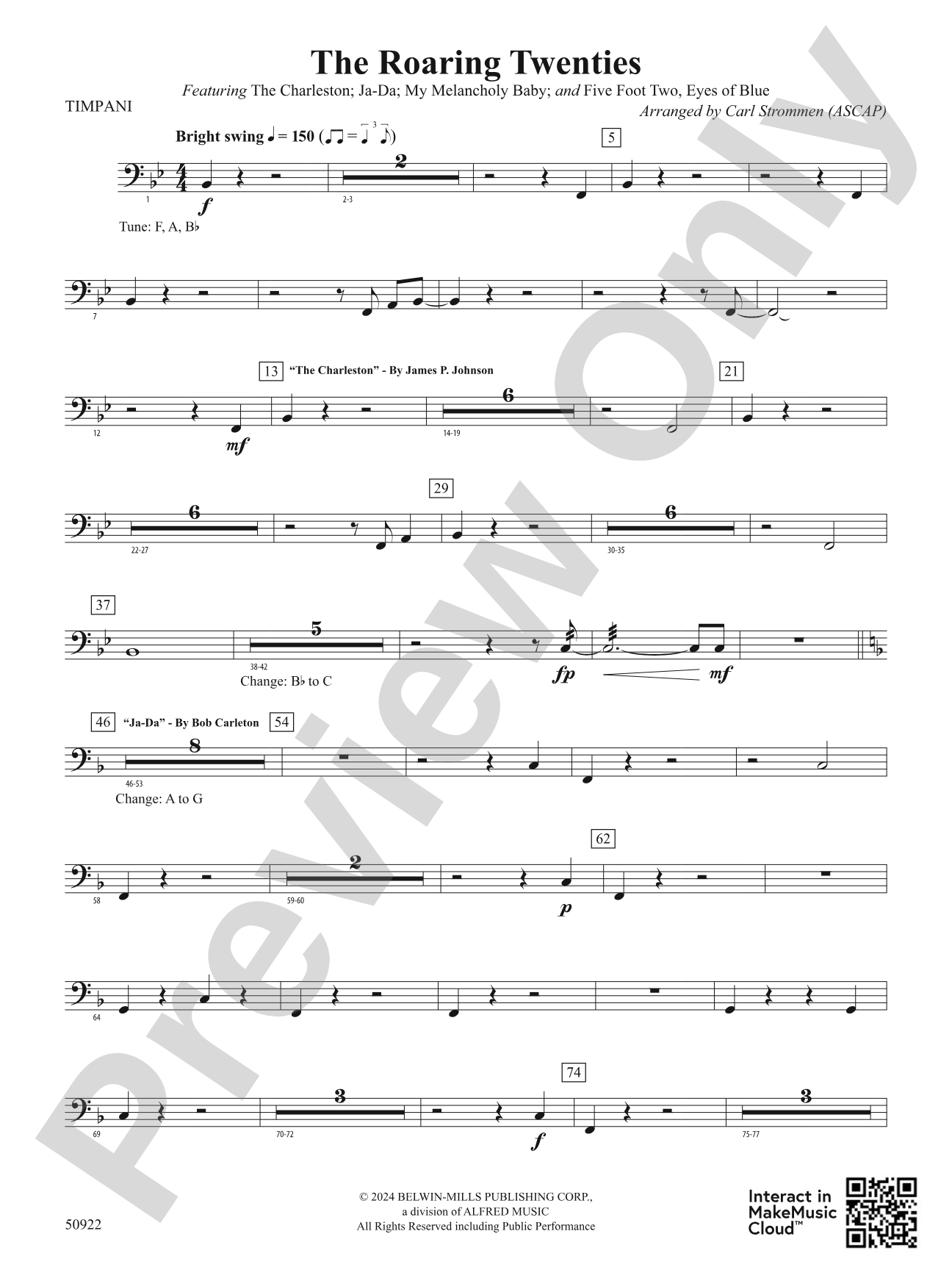 The Roaring Twenties: Timpani