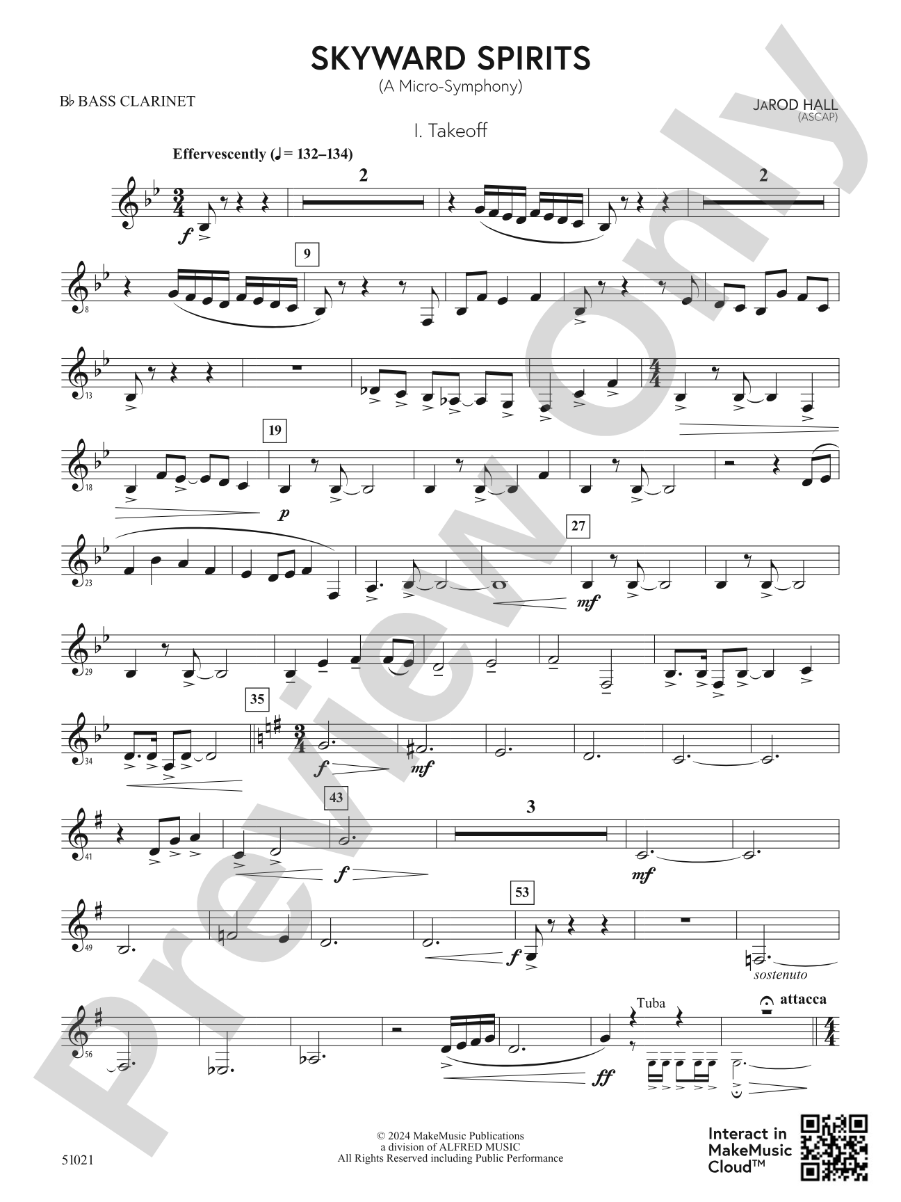 Skyward Spirits: B-flat Bass Clarinet