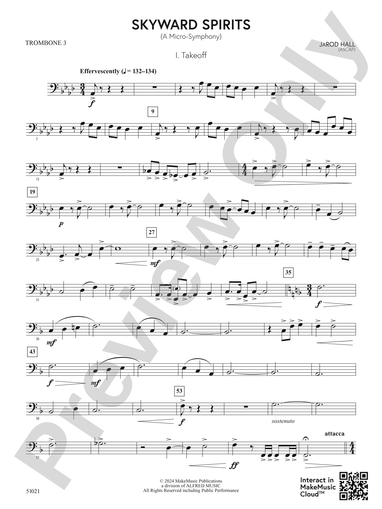 Skyward Spirits: 3rd Trombone