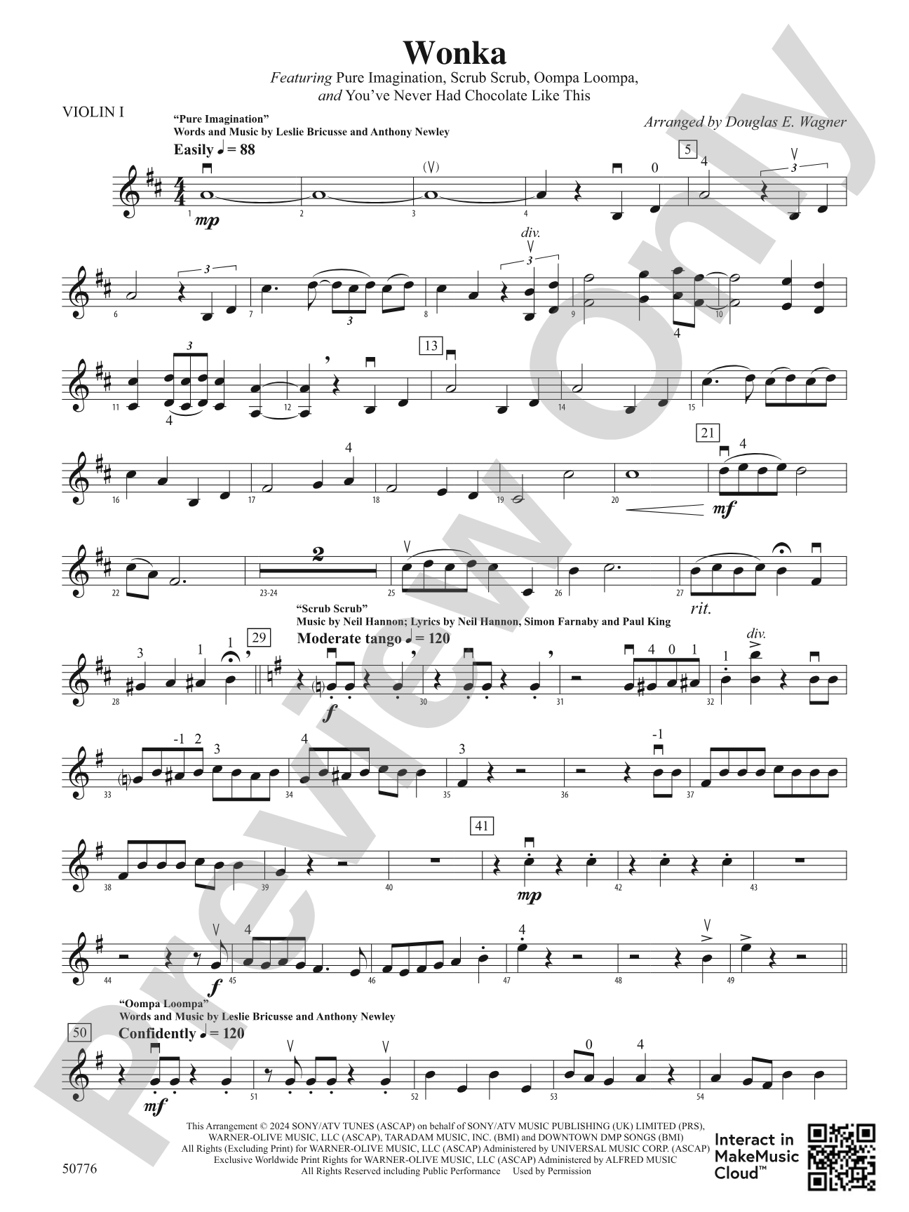 Wonka: 1st Violin