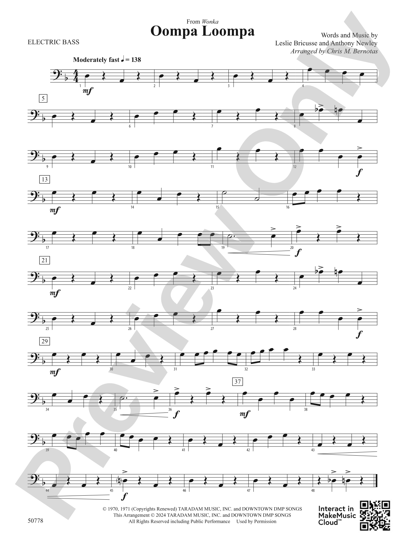 Oompa Loompa: Electric Bass