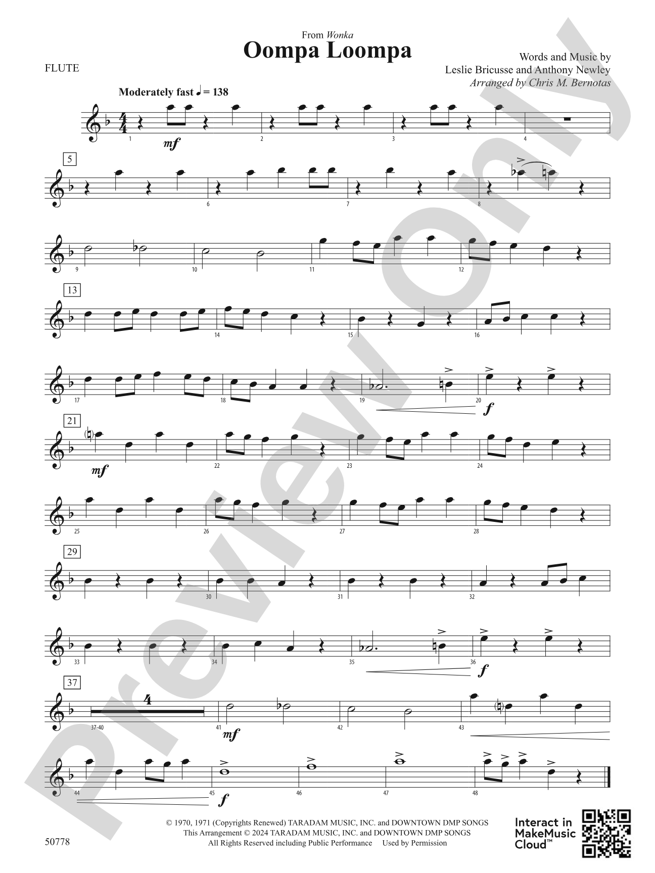 Oompa Loompa: Flute
