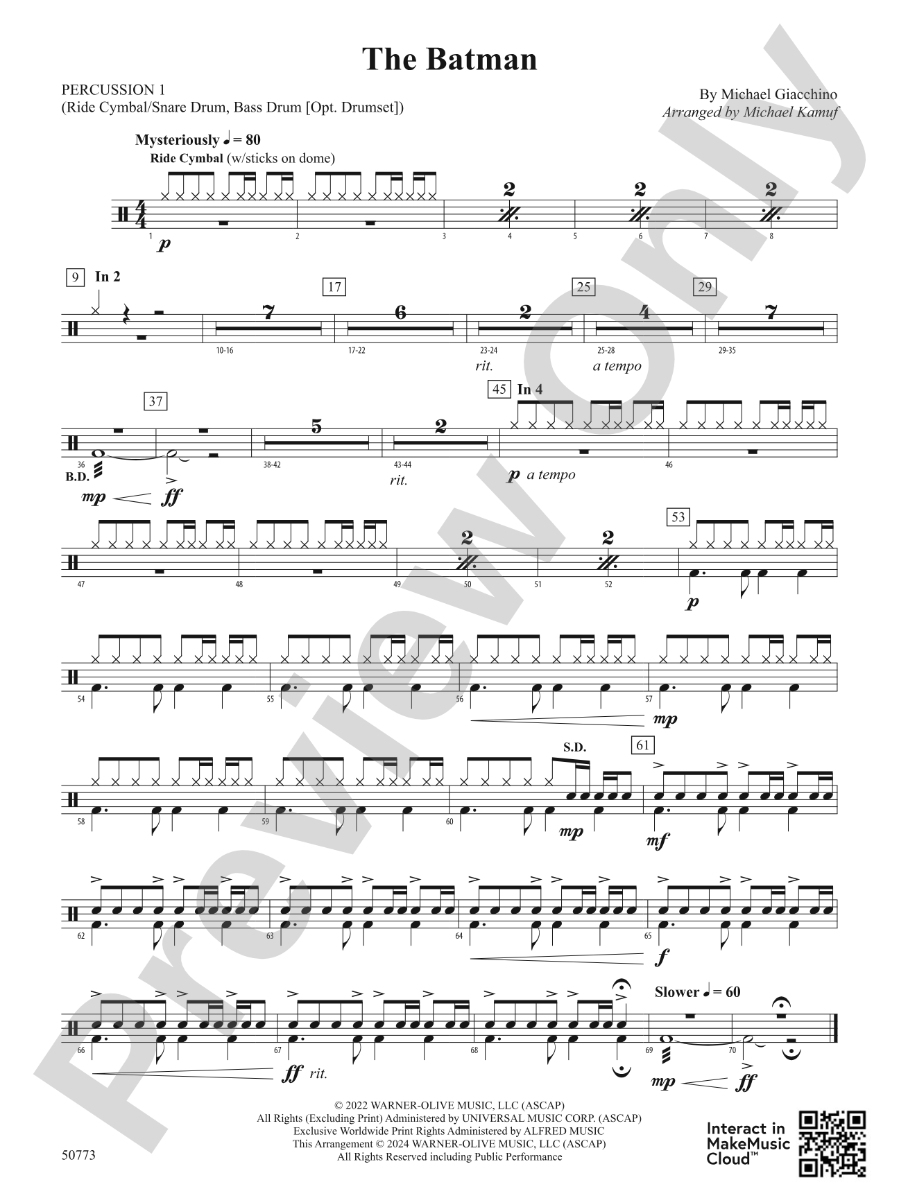 The Batman: 1st Percussion
