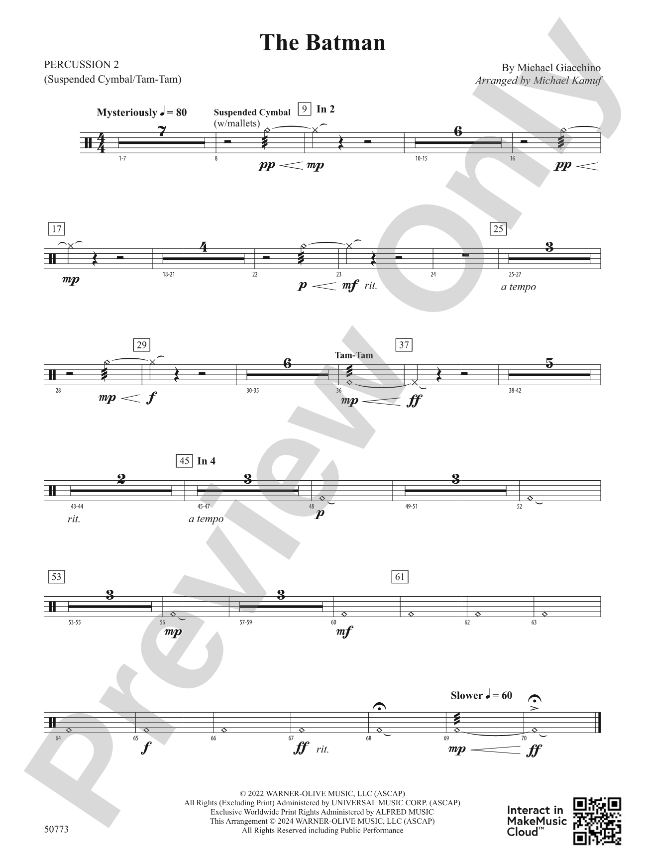 The Batman: 2nd Percussion