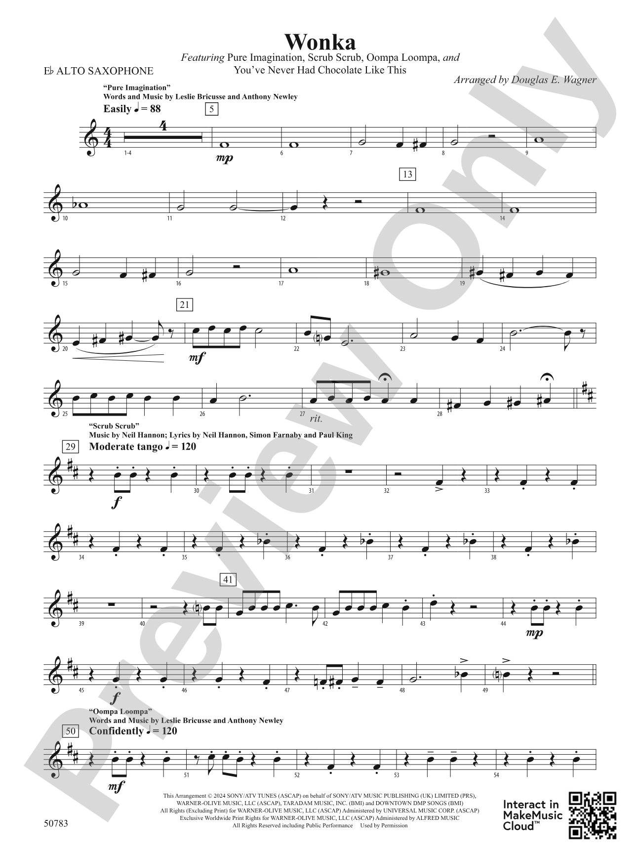 Wonka: E-flat Alto Saxophone