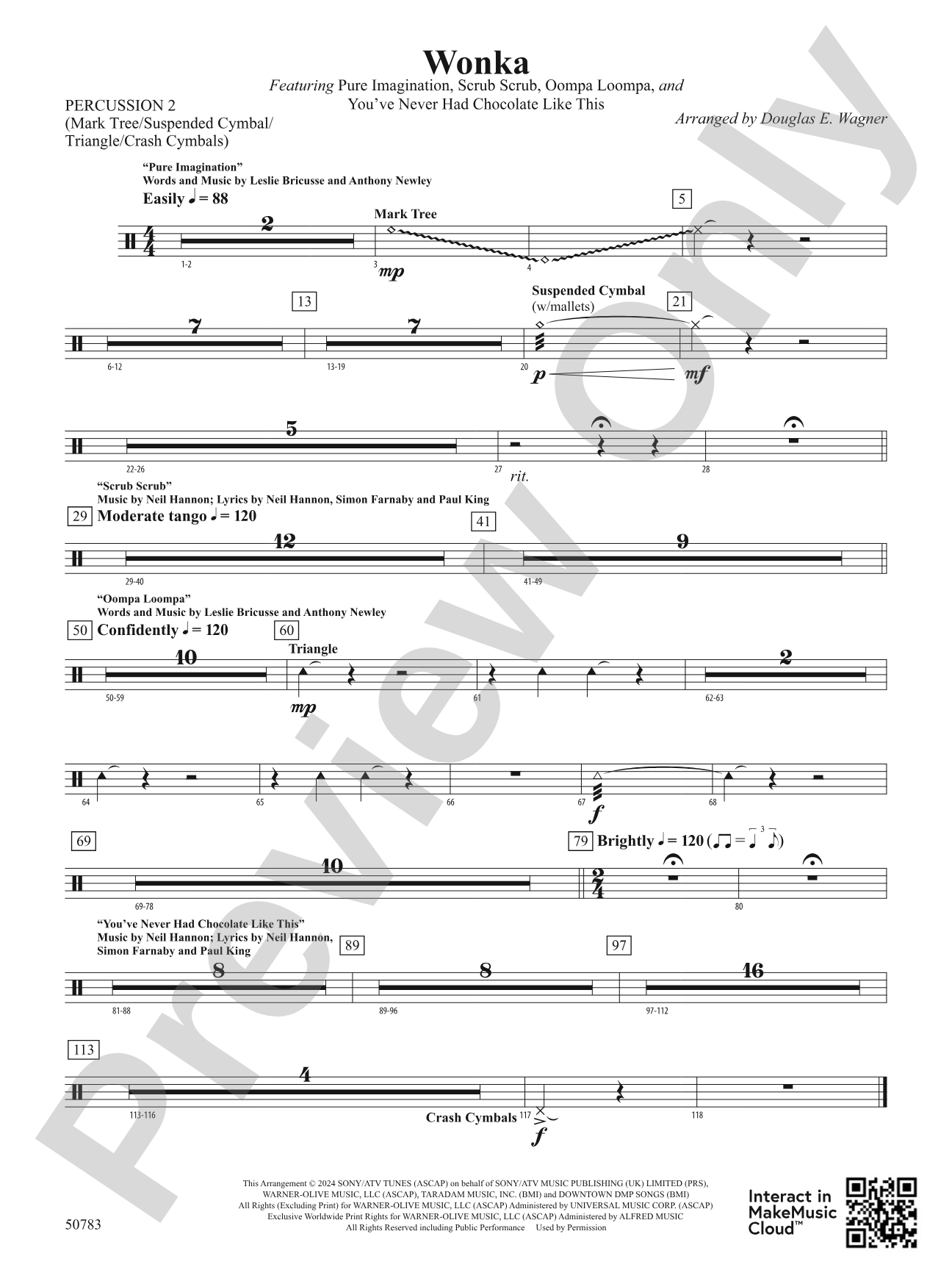 Wonka: 2nd Percussion