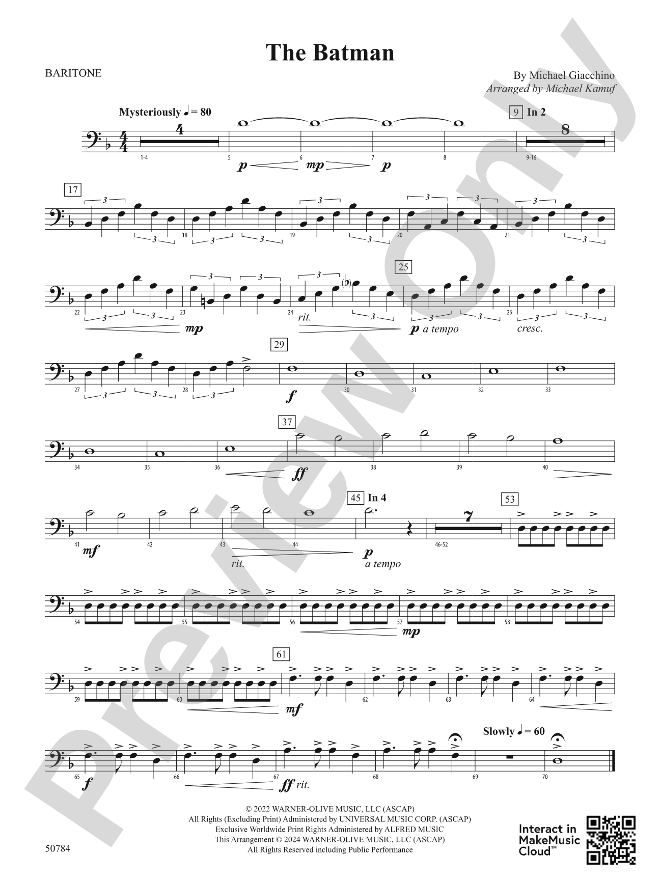 The Batman: Baritone B.C.